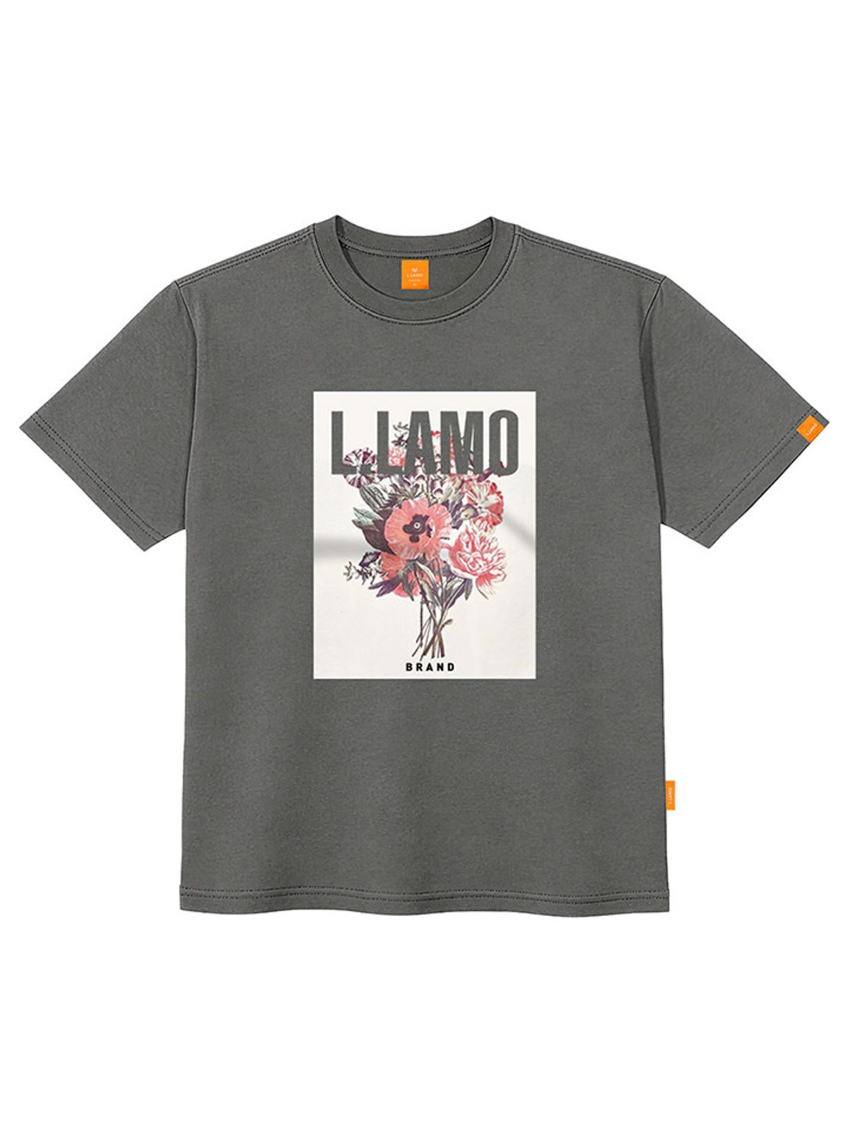 엘라모(LLAMO) 엘라모NO5 반팔티셔츠 남녀공용 빅사이즈 S~4XL