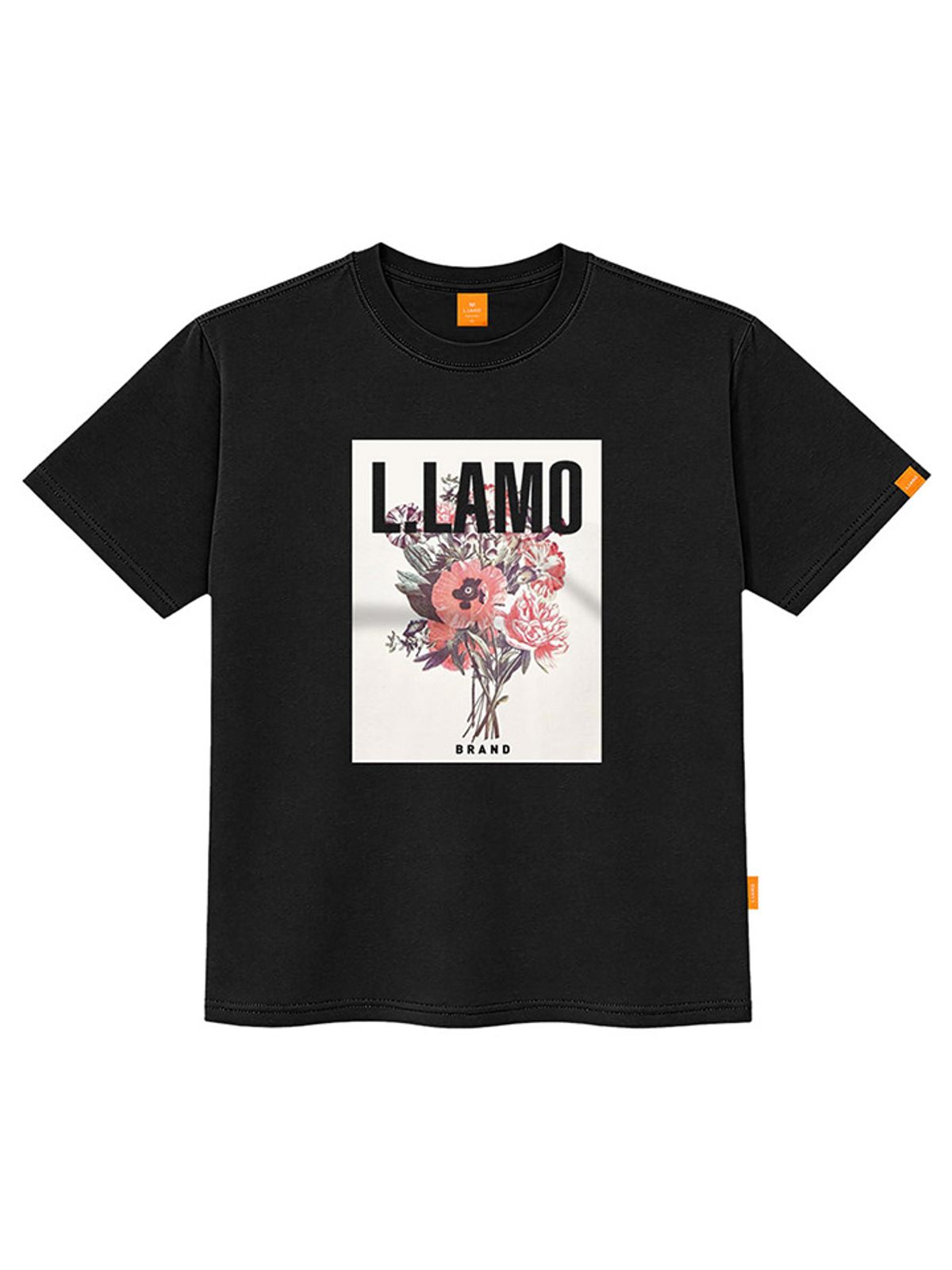 엘라모(LLAMO) 엘라모NO5 반팔티셔츠 남녀공용 빅사이즈 S~4XL