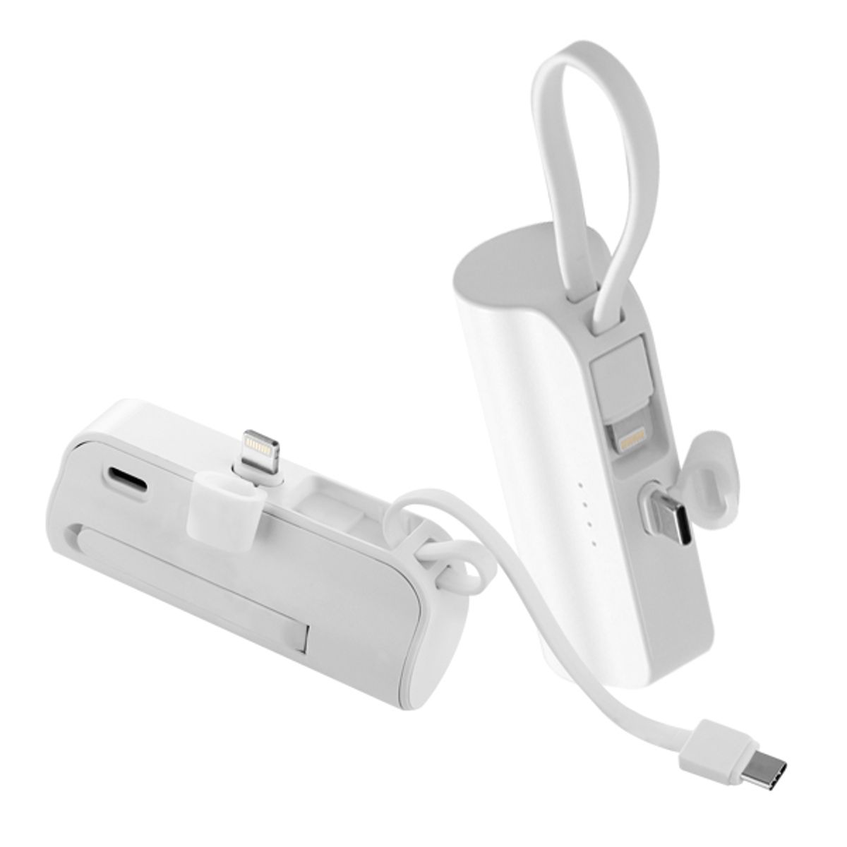 알리오(ALIO) 도킹형 아이미니 5000mAh 듀얼미니보조배터리 (C타입 / 8핀)