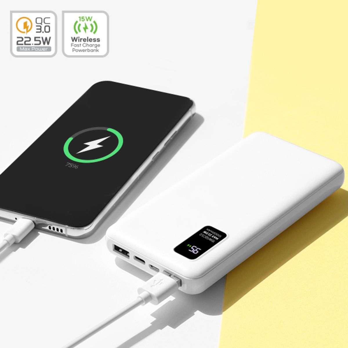 알리오(ALIO) 3세대 흡착식 CHAK3 무선충전보조배터리(10,000mAh)