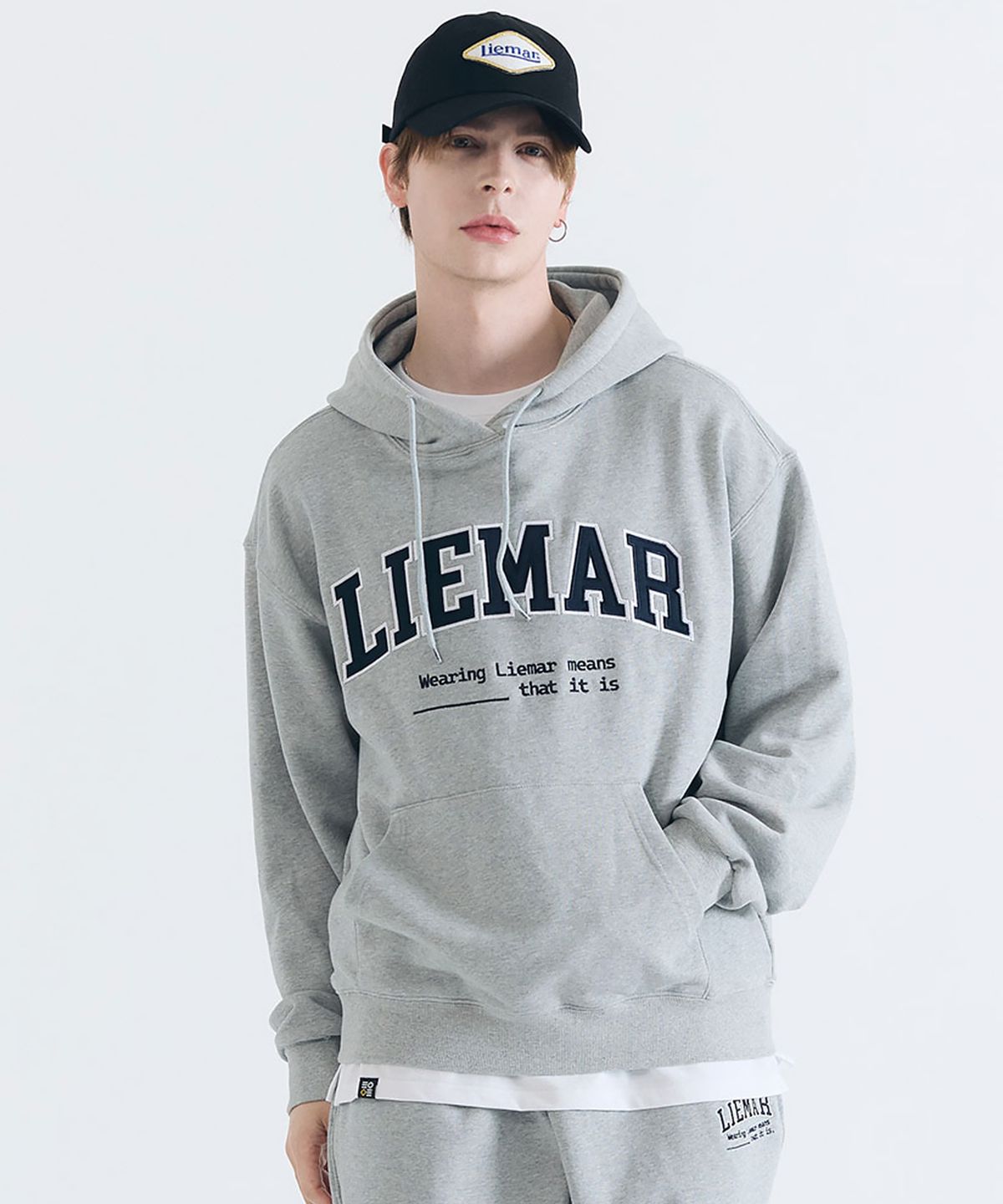 리에마르(LIEMAR) 시그니처 리에마르 후드 그레이