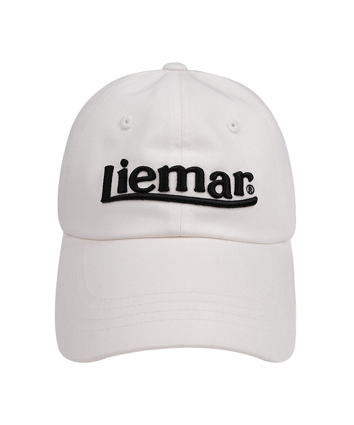 리에마르(LIEMAR) 엠보자수 볼캡 아이보리