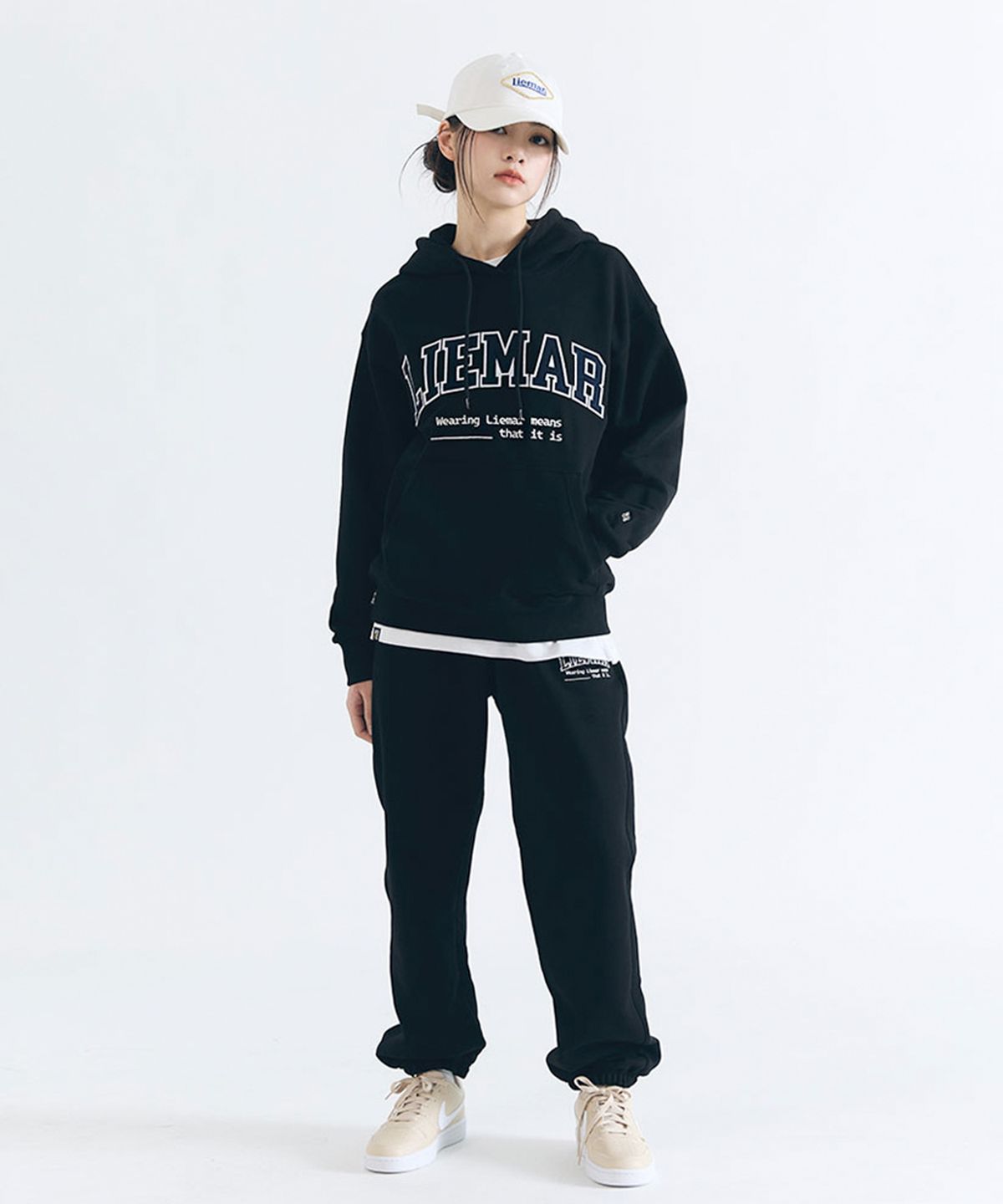 리에마르(LIEMAR) 시그니처 리에마르 후드 블랙
