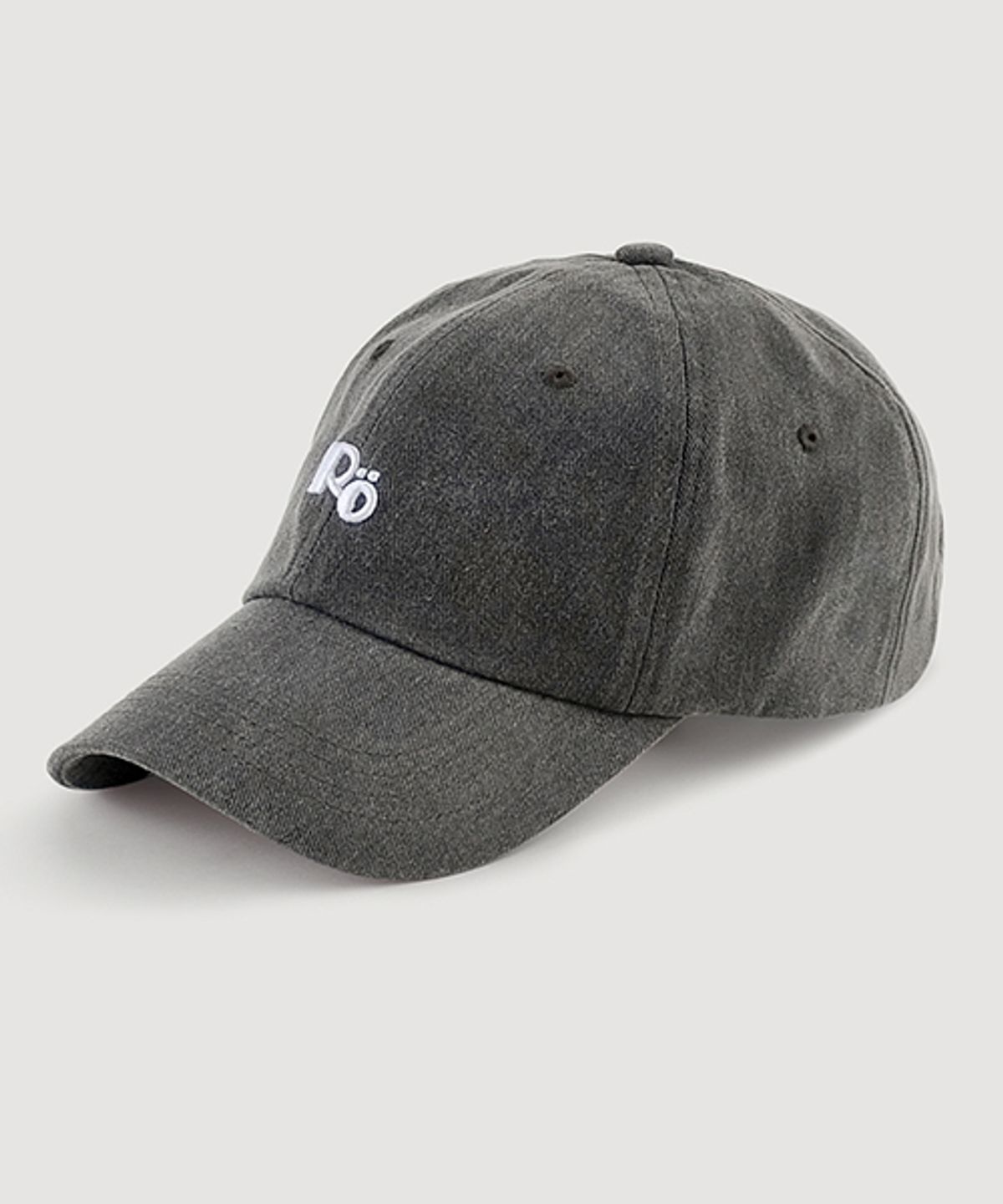 뢰브(ROVVE) Klein Logo Pigment Cap (Light Gray)