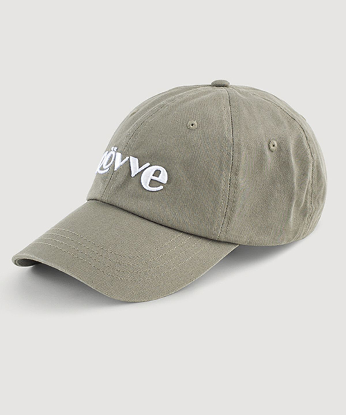 뢰브(ROVVE) Logo Cap (Gray)