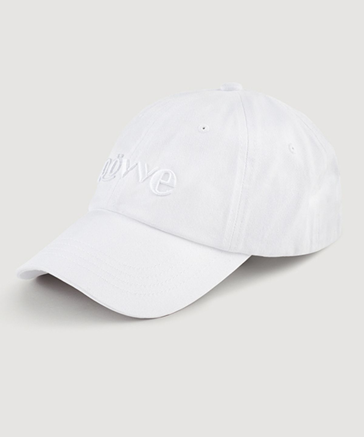 뢰브(ROVVE) Logo Cap (White)
