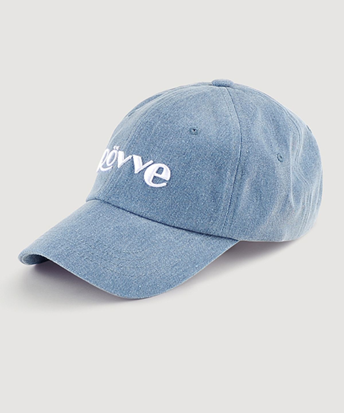 뢰브(ROVVE) Logo Pigment Cap (Light Blue)