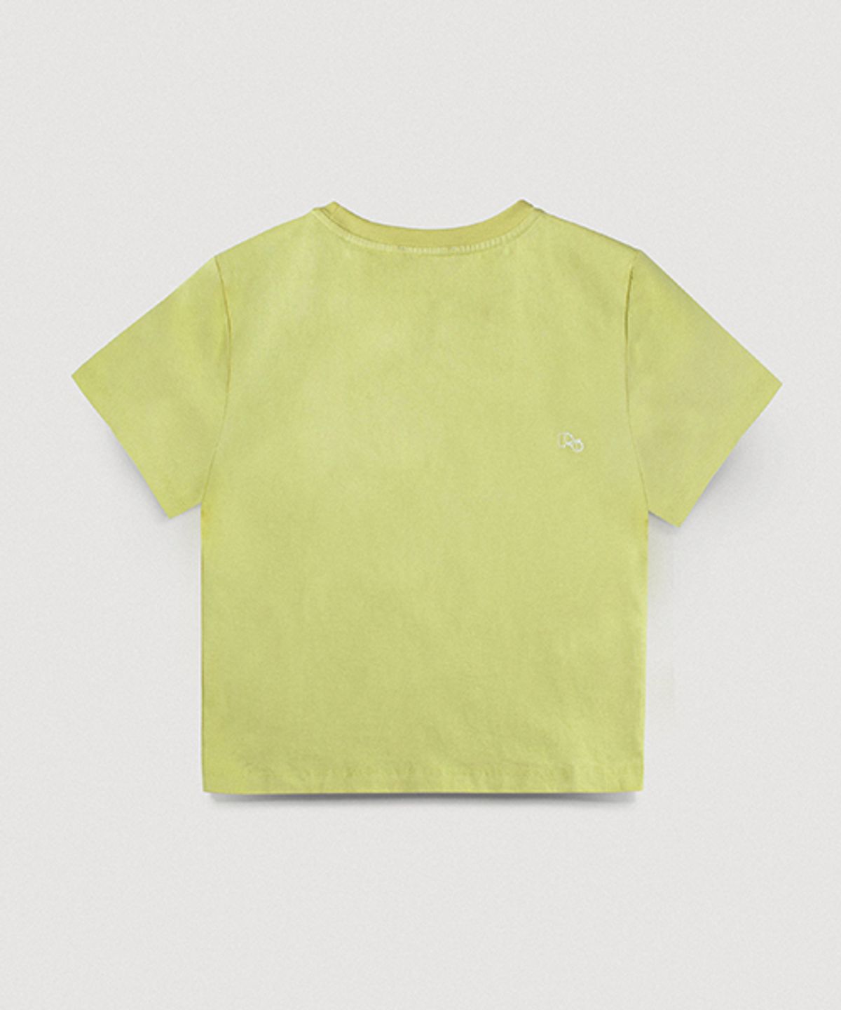 뢰브(ROVVE) Cropped Needle Point T-shirt (Light Green)