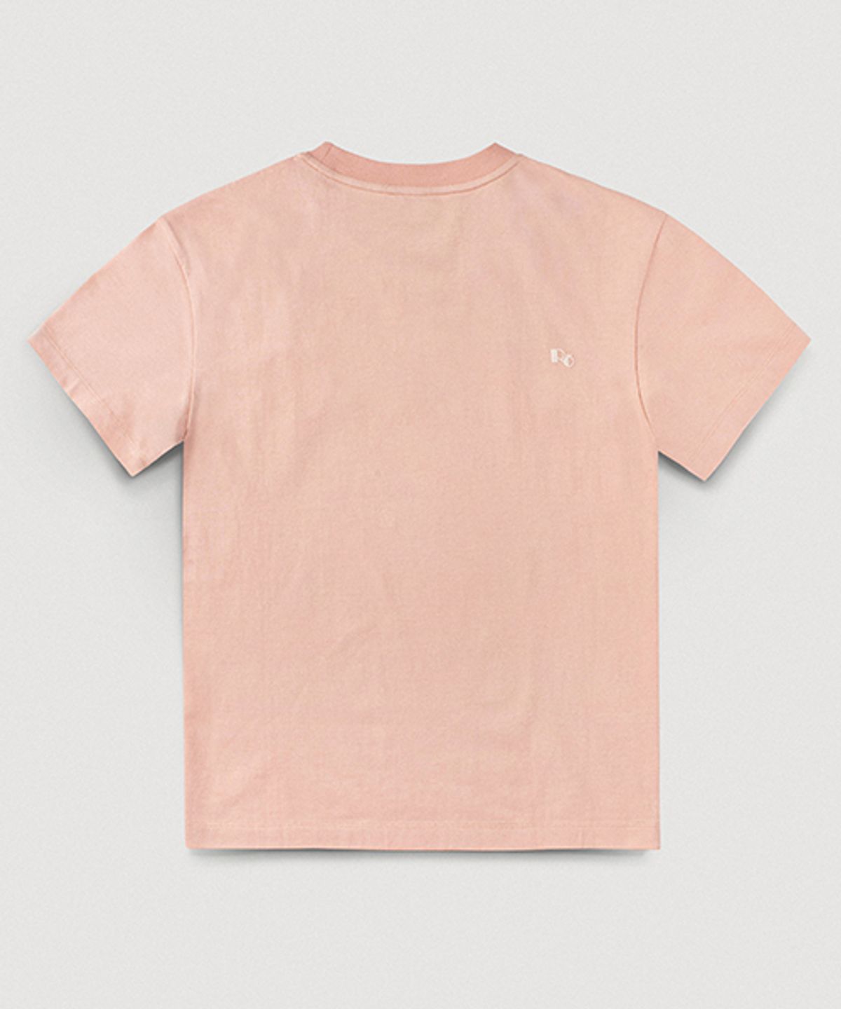 뢰브(ROVVE) Signature Embo T-shirt (Light Pink)