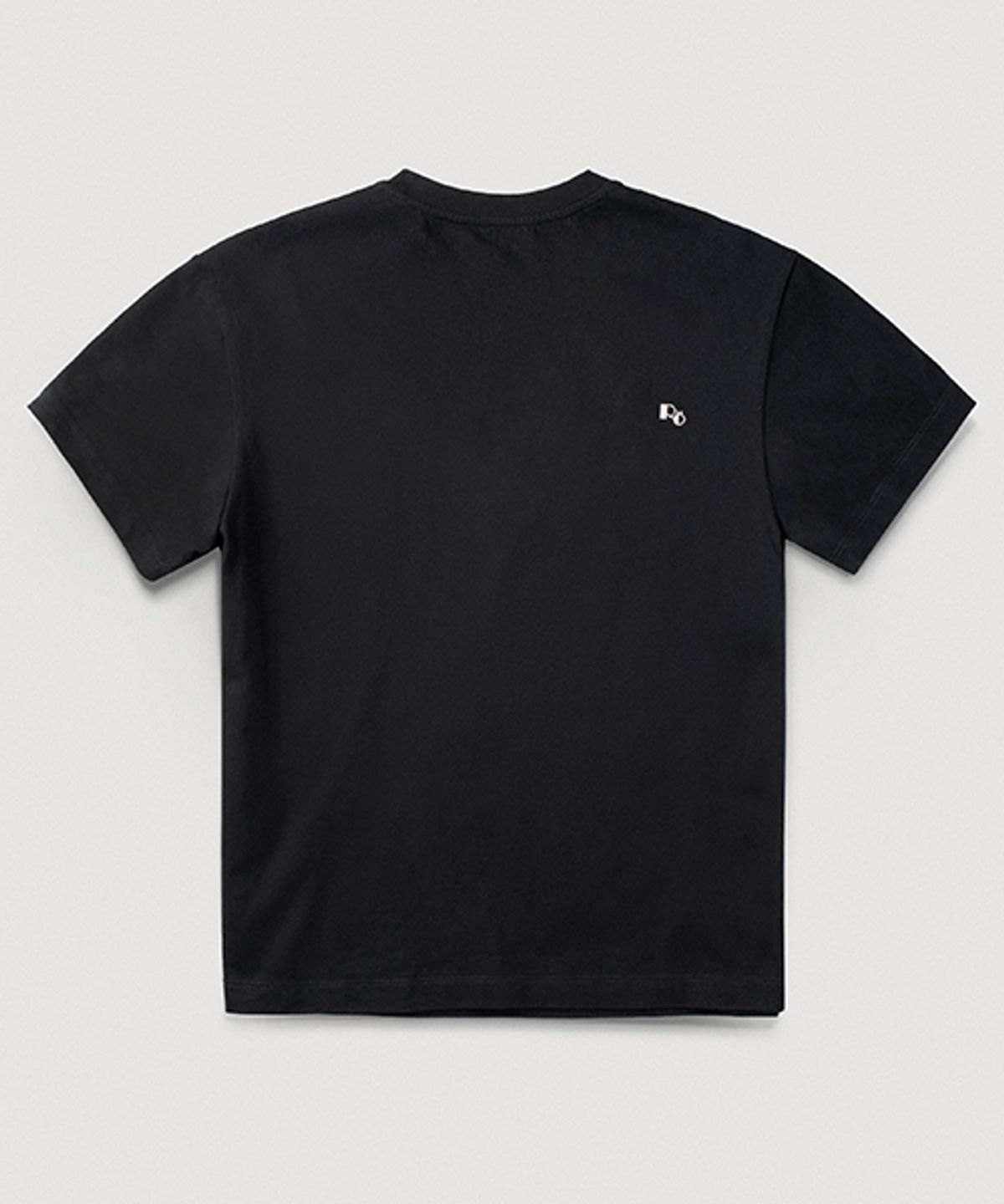 뢰브(ROVVE) Logo Point T-shirt (Black)