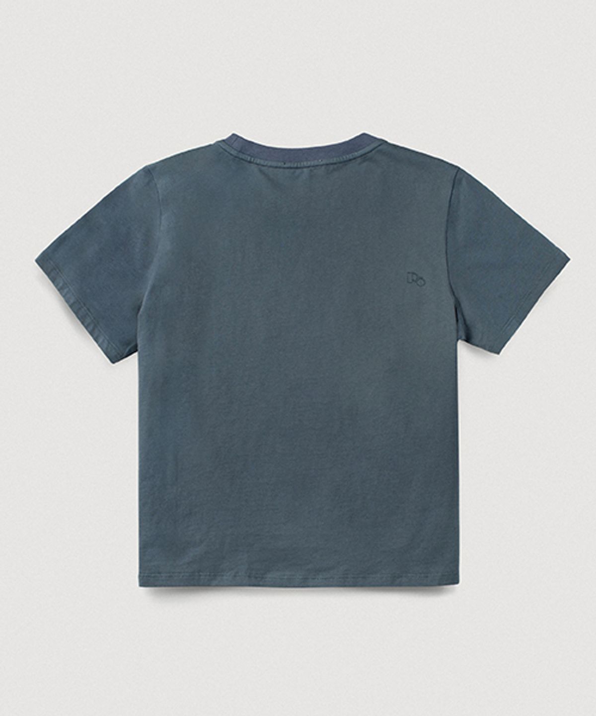 뢰브(ROVVE) Woman Cut Off T-shirt (Navy)