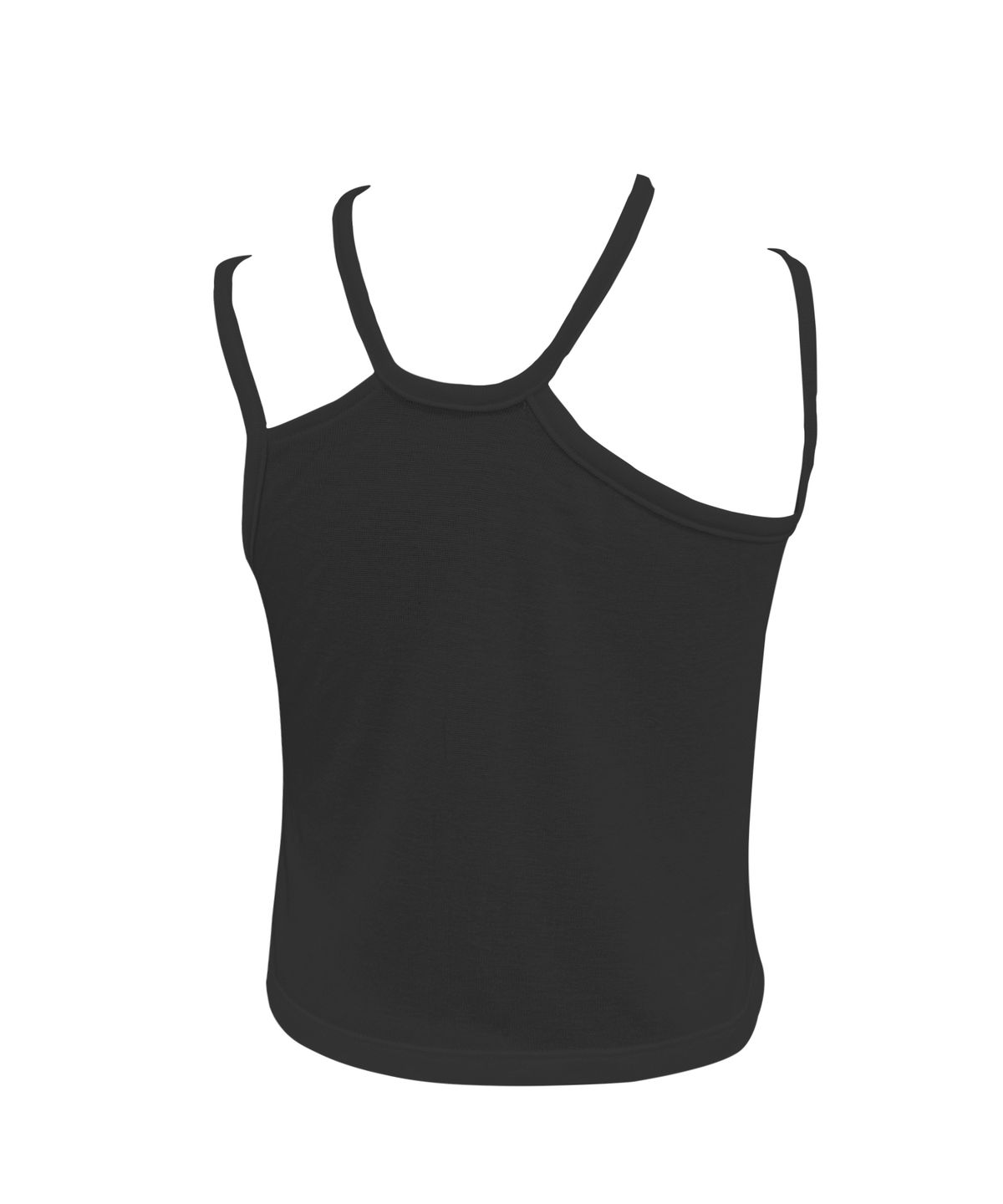 쎄쎄쎄(SETSETSET) SLEEVELESS CROP TOP CHARCOAL