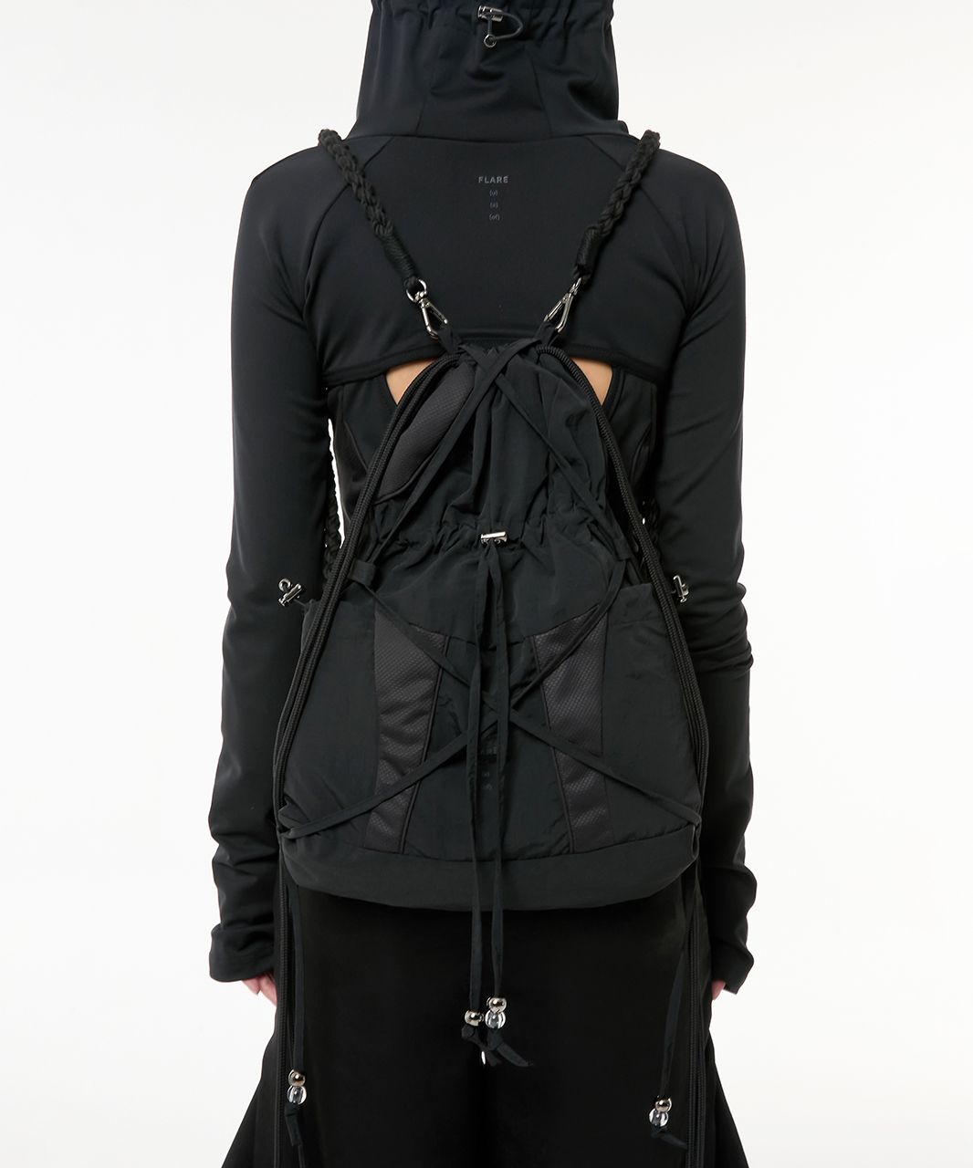 【FLARE UP】 16.Division Gym Sack 16.Division Gym Sack (Not Included handmade Strap) - FLAREUP