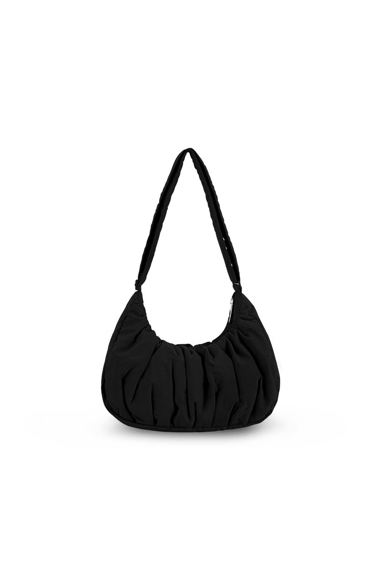 굿토드즈(GOODTOTES) 스몰 크루아상 크로스백 (Black)