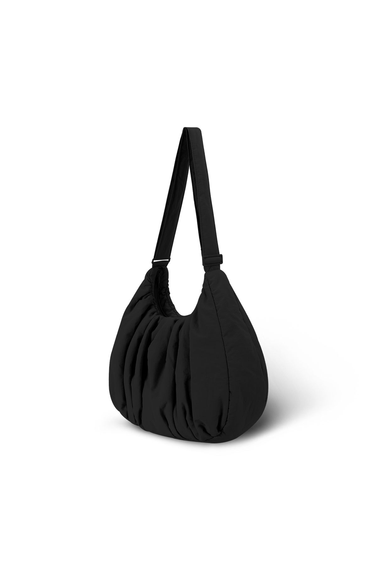 굿토드즈(GOODTOTES) 라지 크루아상 크로스백 (Black)