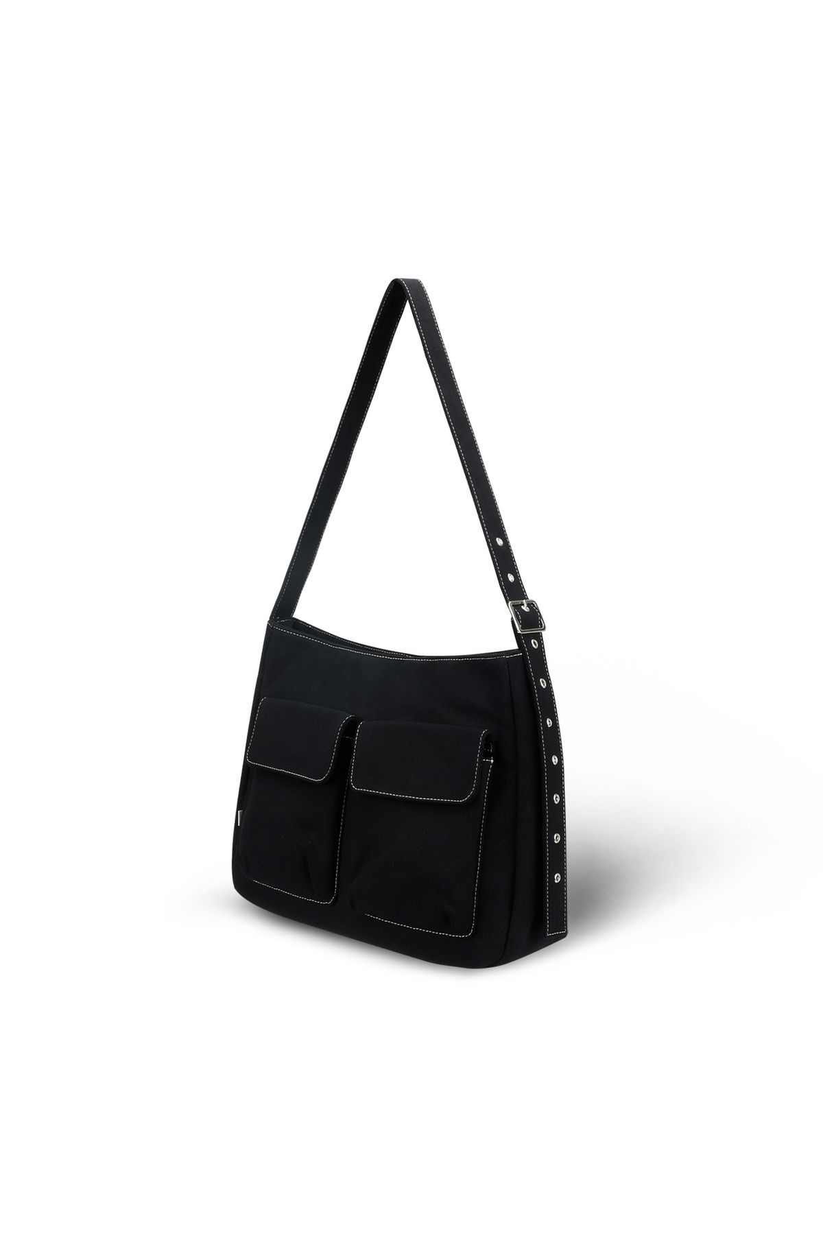 굿토드즈(GOODTOTES) Oversized Cargo Sling Bag Black