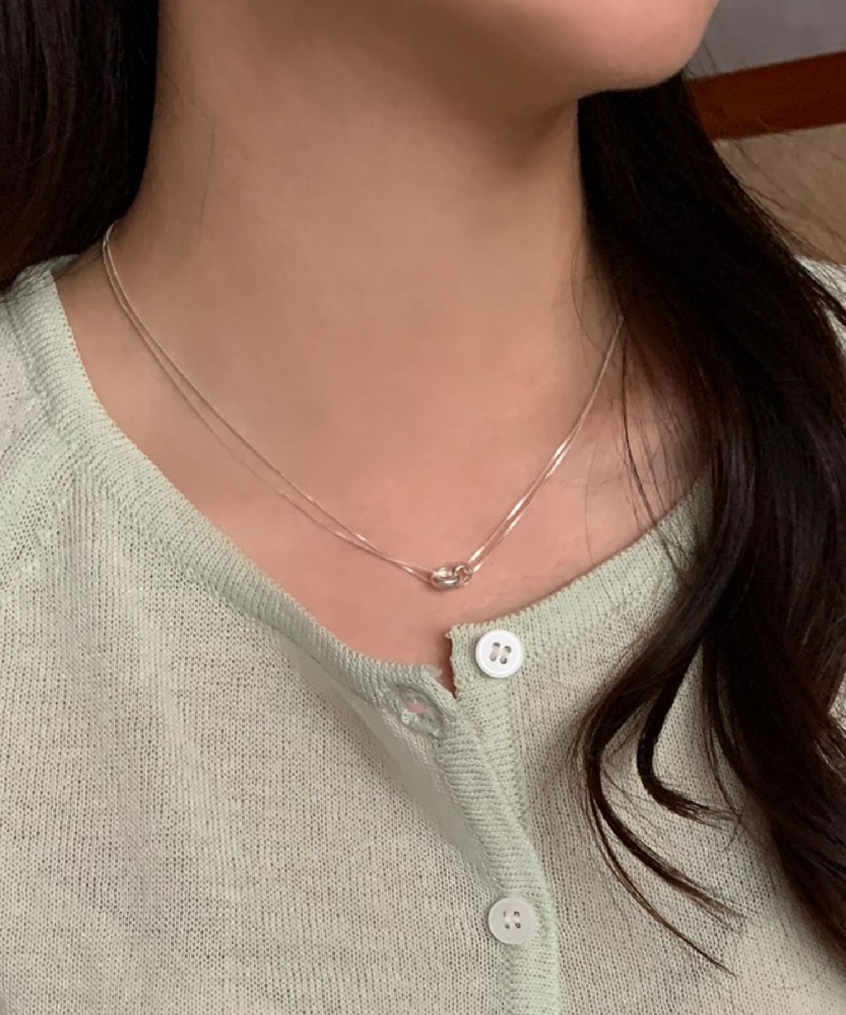 바라두(BARADU) [BARADU 925] Day by day necklace