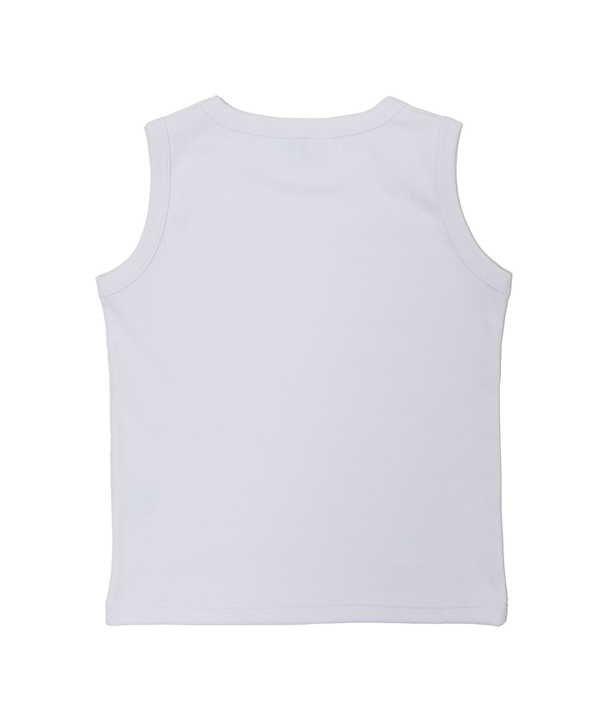 벤 데이비스(BEN DAVIS) ORIGINAL RIB EMBRO TANKTOP WHITE