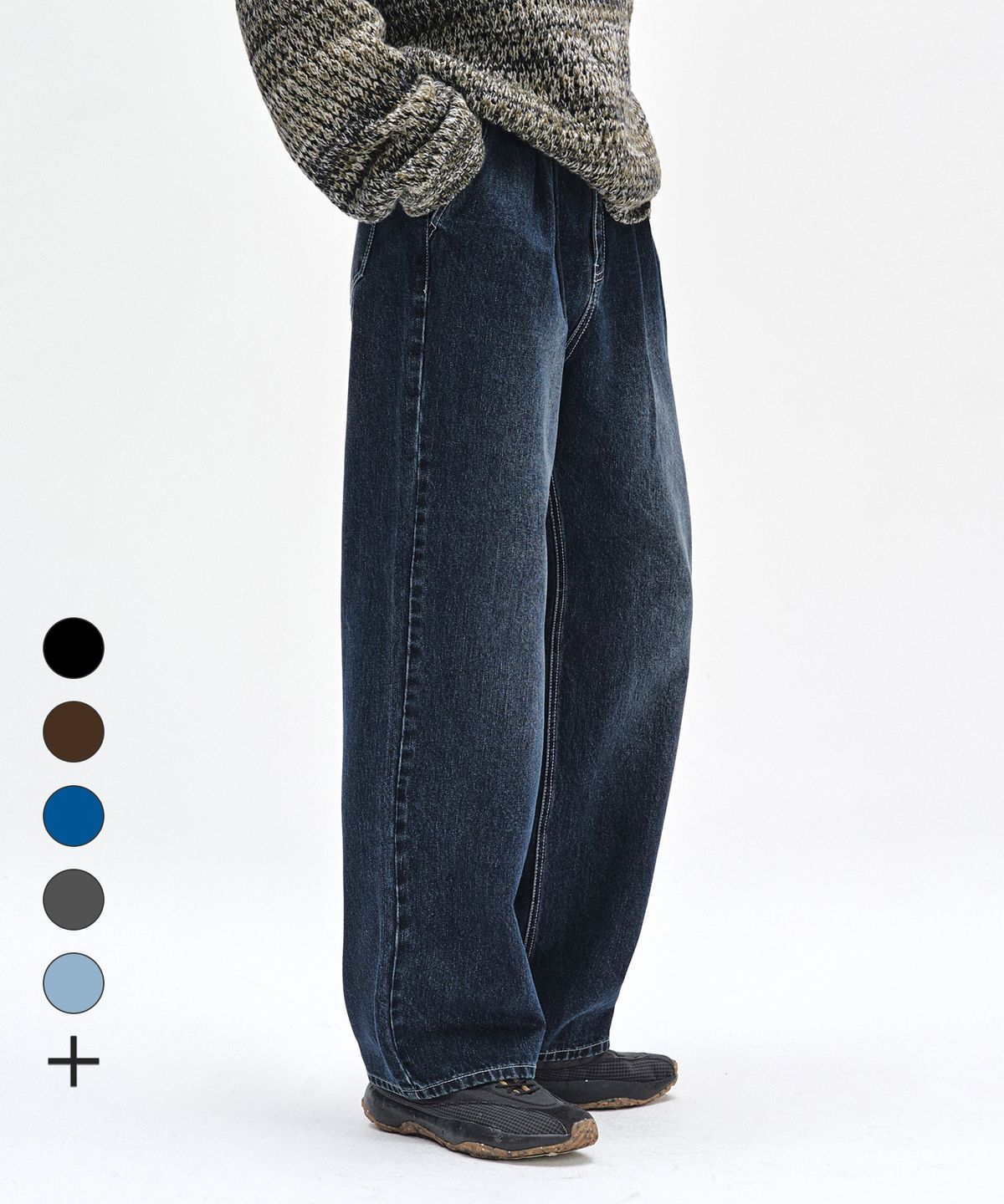 데케트(DECET) [2PACK]Dawn 2Pleats Wide Jeans DCPT007