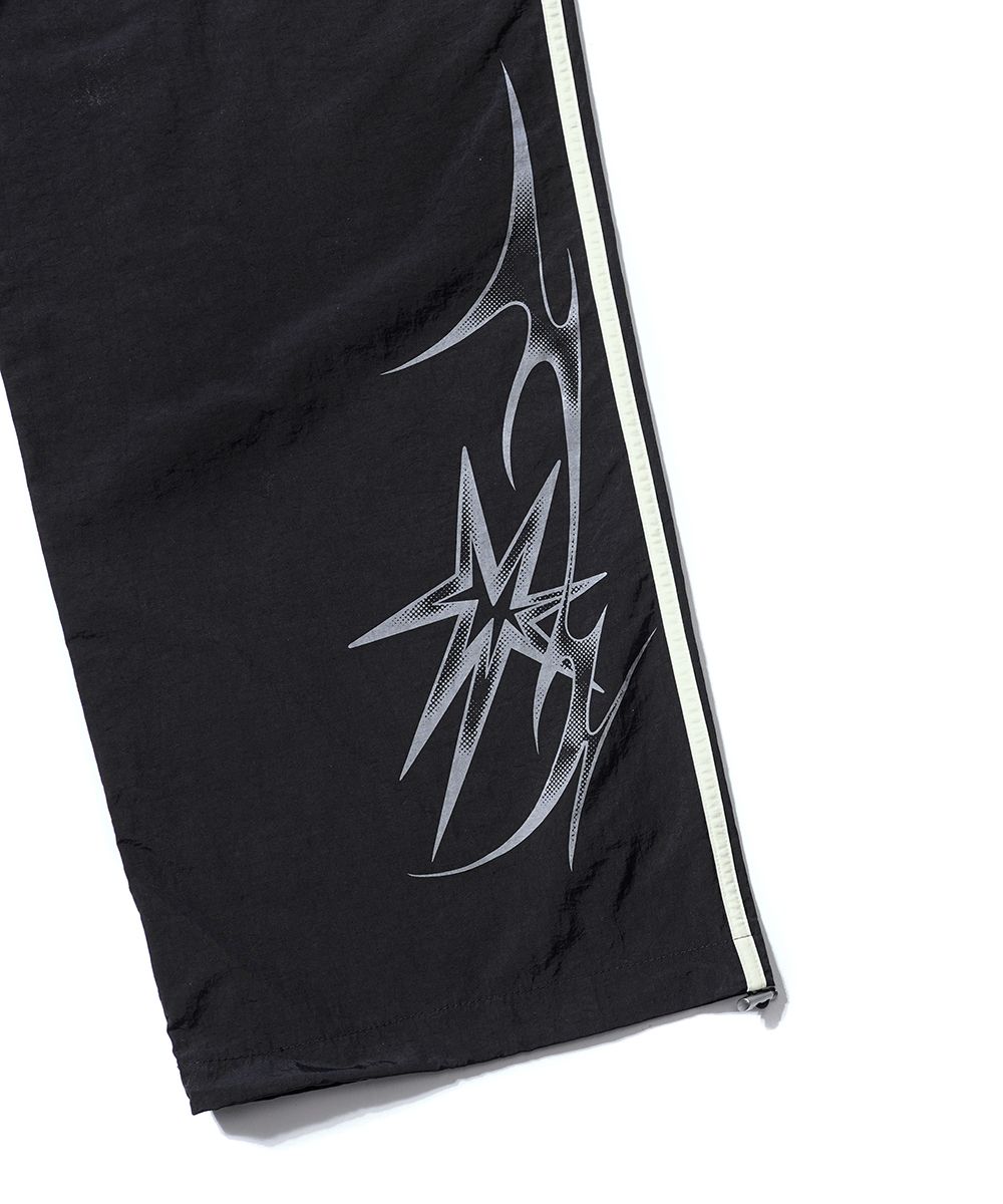 ★GAKKAI UNIONS★ Sparkle Nylon Line Pants Designer fashion, Seoul-fully created | W Concept