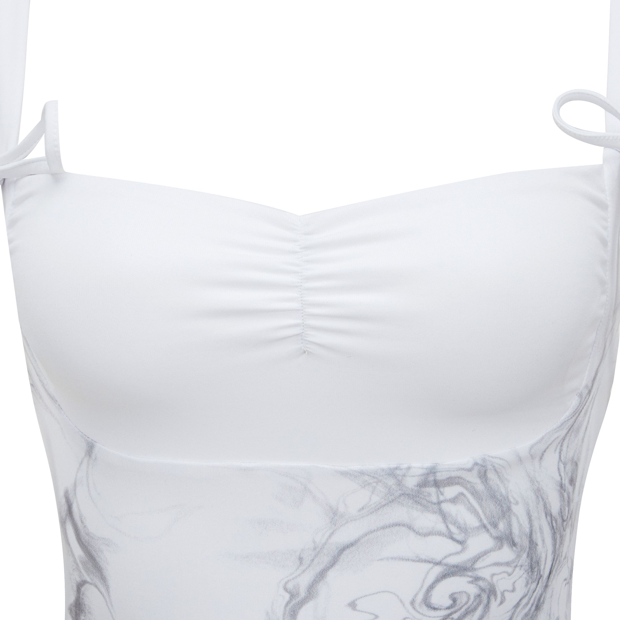 【hug your skin】Printed swimsuit MUSINSA | HUG YOUR SKIN Printed Swimsuit (Lemon)