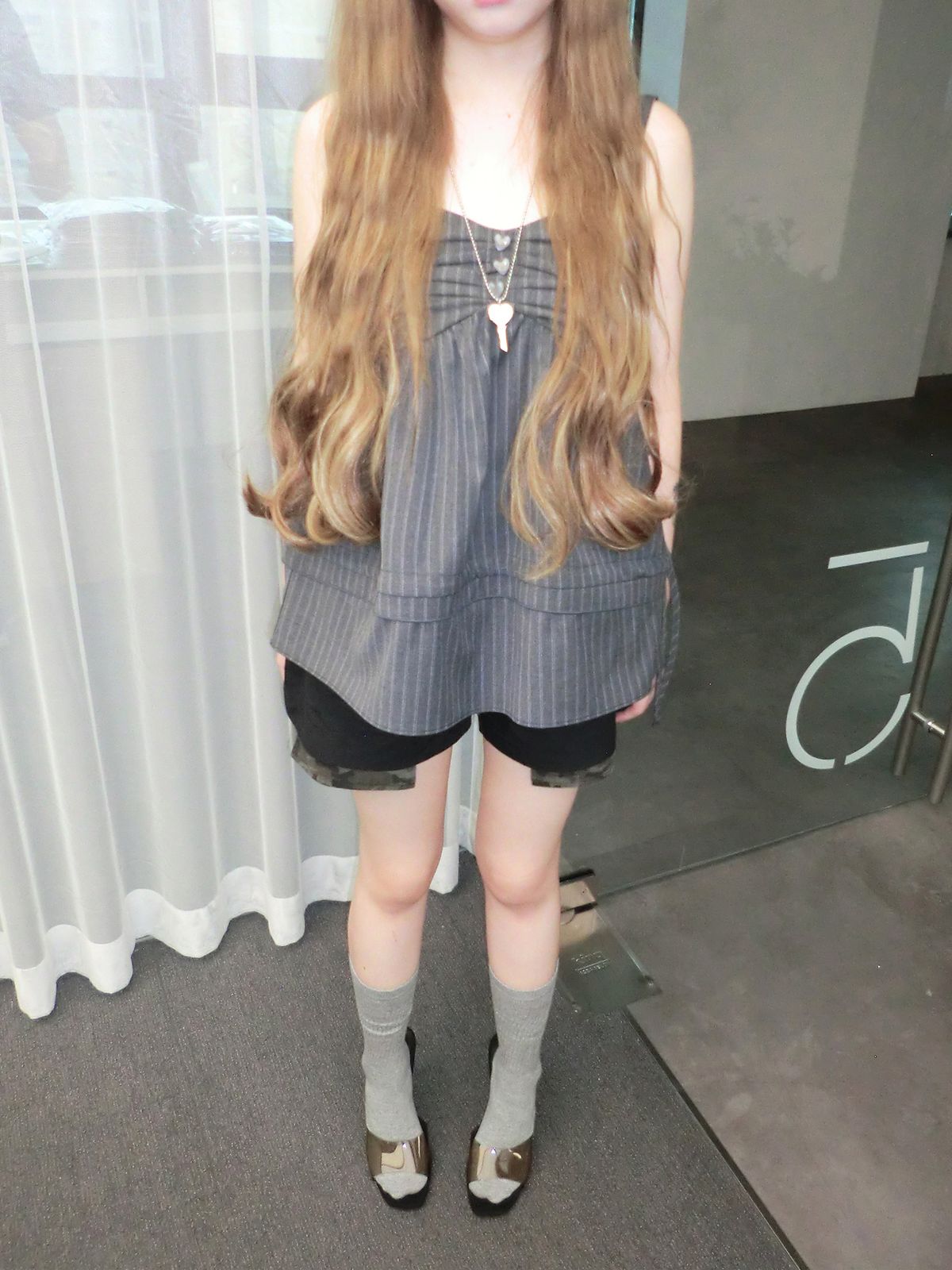 헤티(HETIT) 카모 나일론 스트링 쇼츠 (블랙)