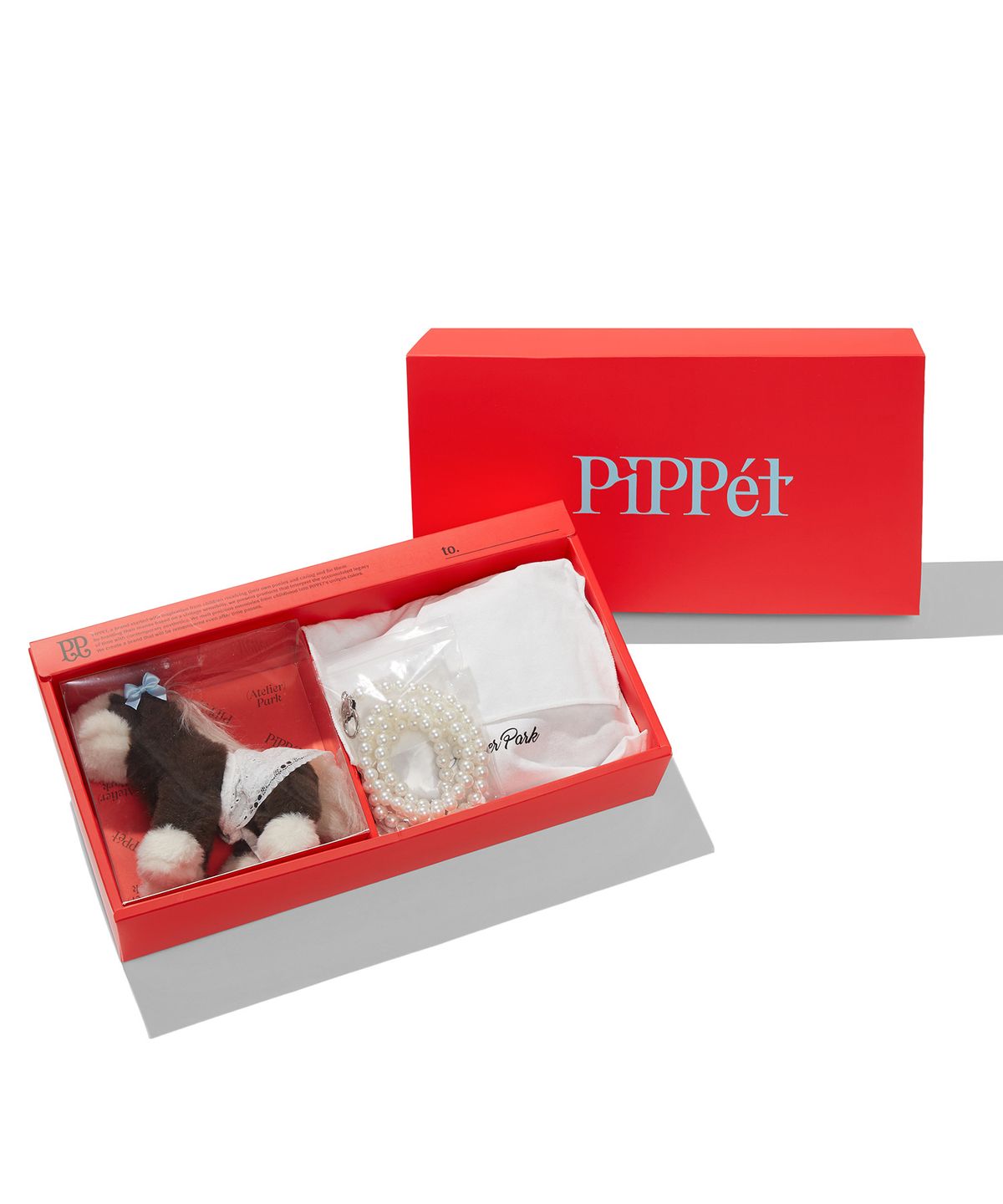 핍펫(PIPPET) [x Atelier Park] Ranch Bag Keyring Package (silver)