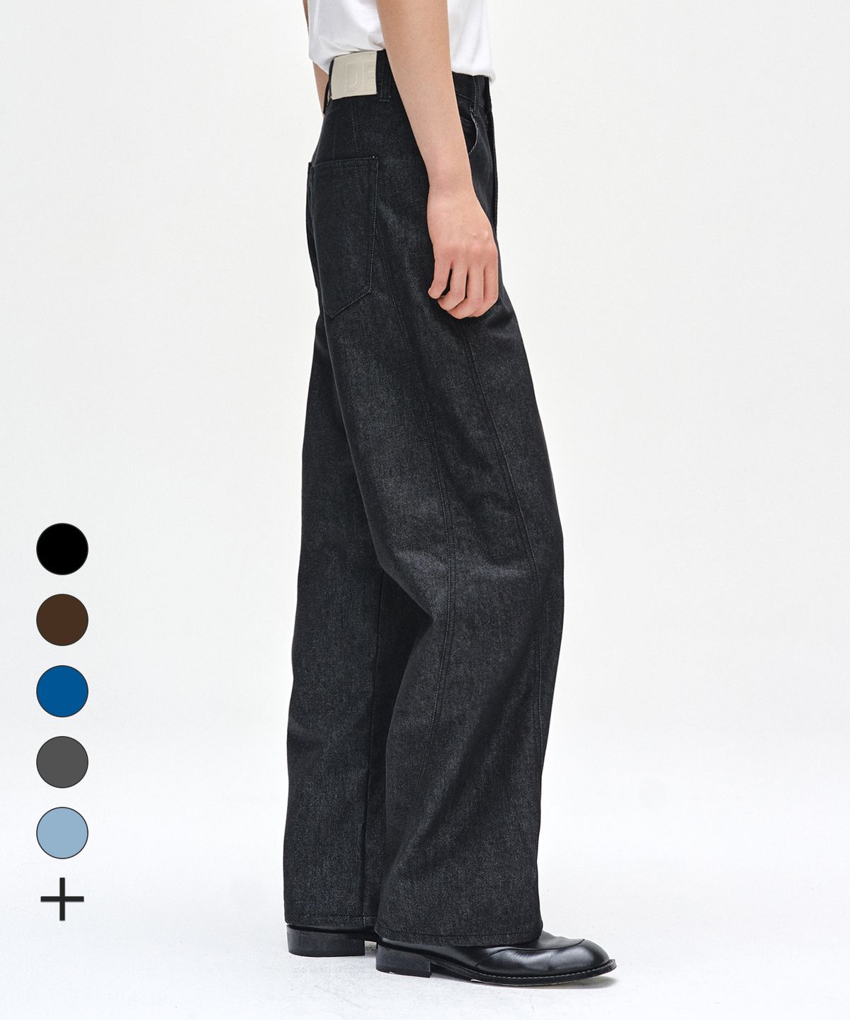 데케트(DECET) [2PACK]Curved Wide Jeans DCPT033