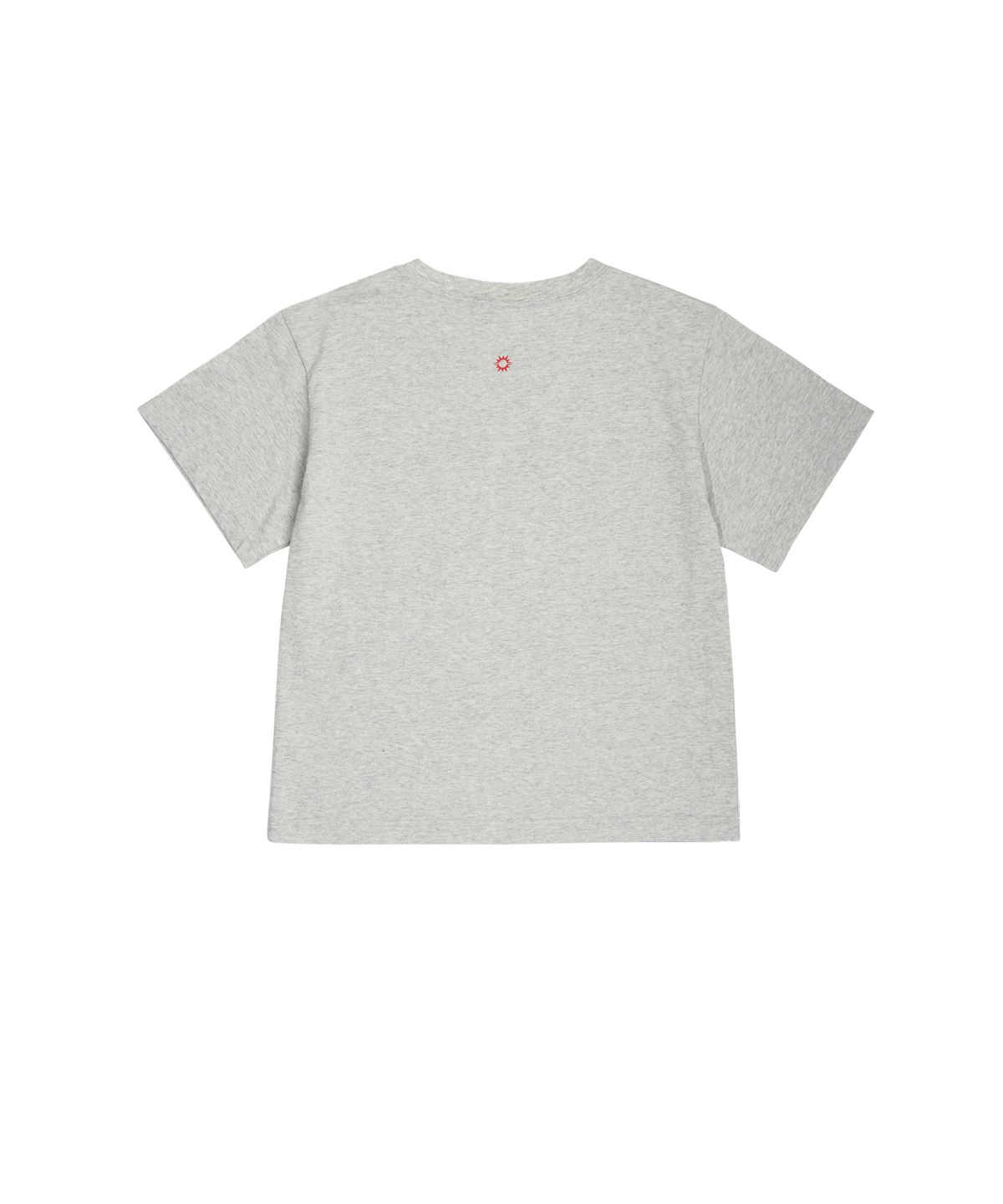 헬로 선라이즈(HELLO SUNRISE) HS Pocket Shorts Sleeve Tee(W)_Melange Gray
