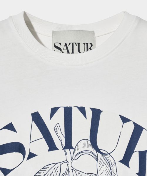【新品未着用】SATUR Short Sleeve T-Shirt Ivory MUSINSA公式 | SATUR [Satur X Hercy] Guata Jardin : Fleur