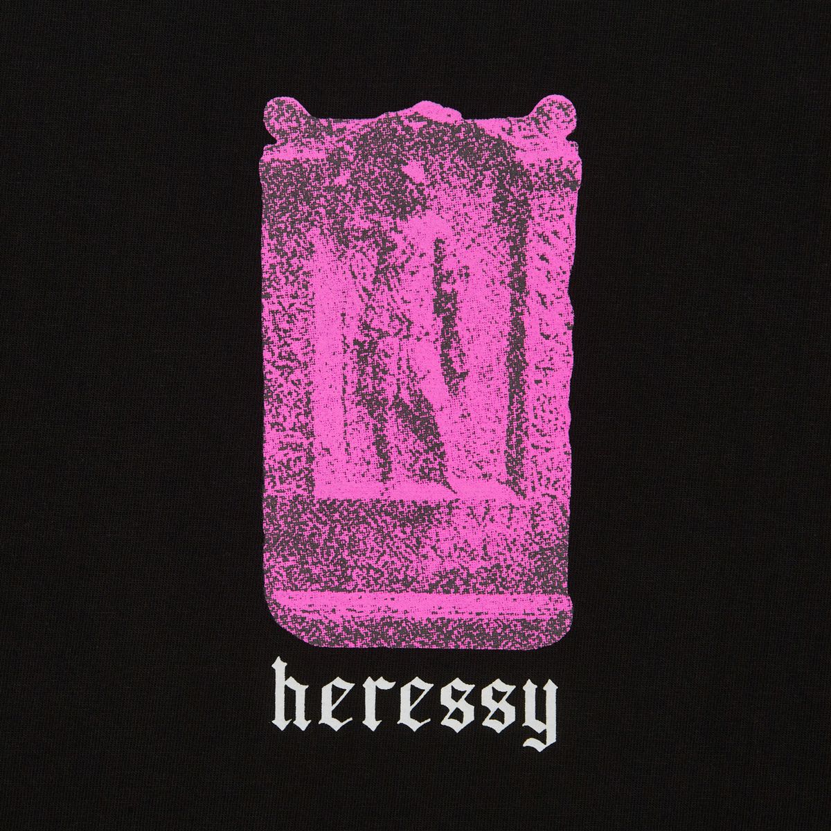 헤레시(HERESSY) VIRTUS TEE BLACK