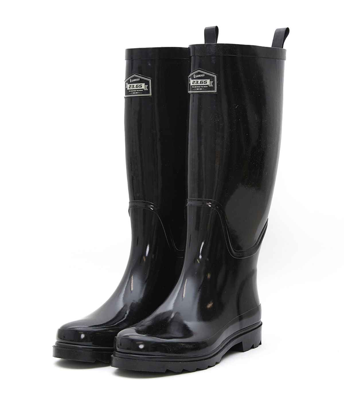 23.65(23.65) RAIN BOOT METAL BLACK