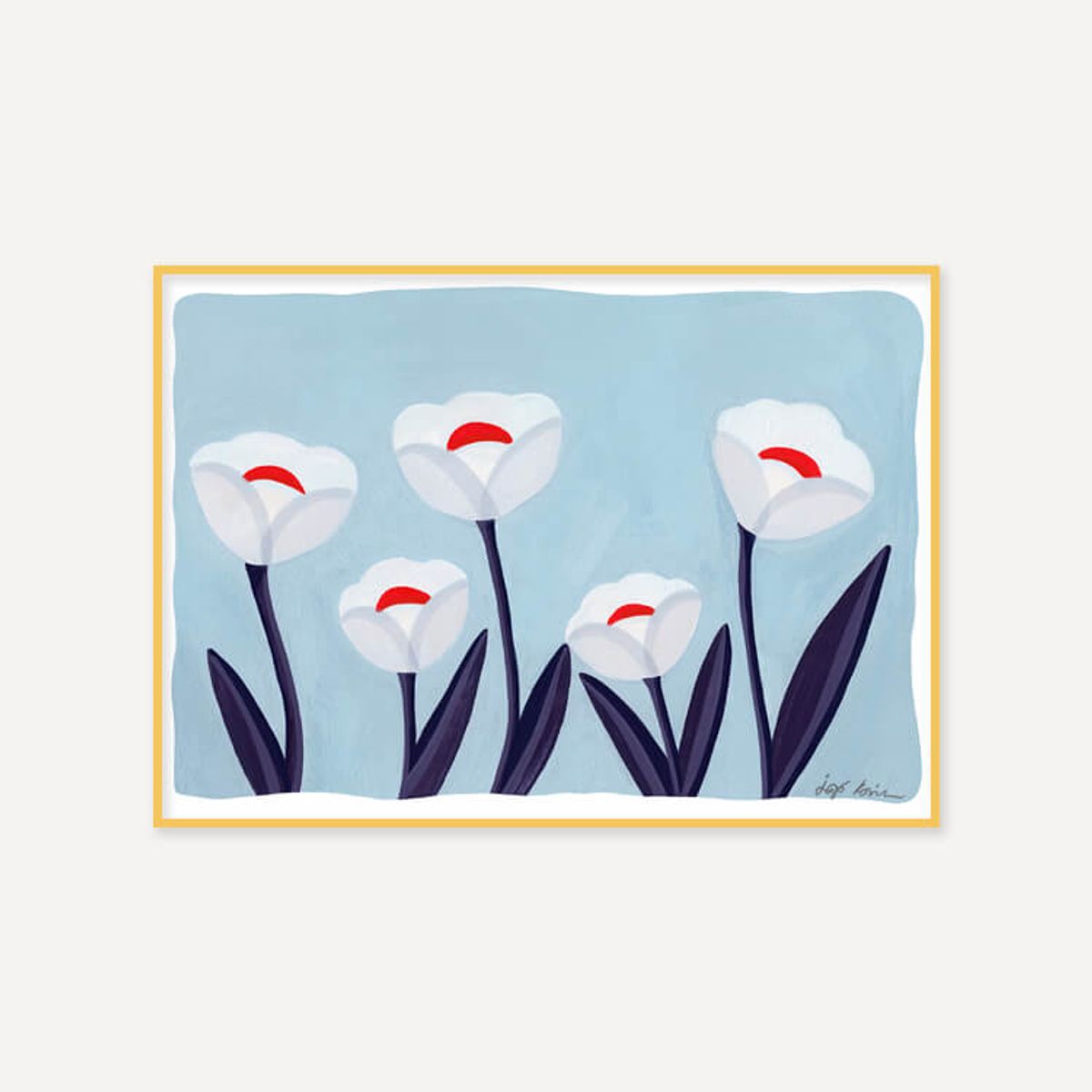 그릿시즌(GREET SEASON) 이가 코시츠카 Flowers 01 (액자 포함)