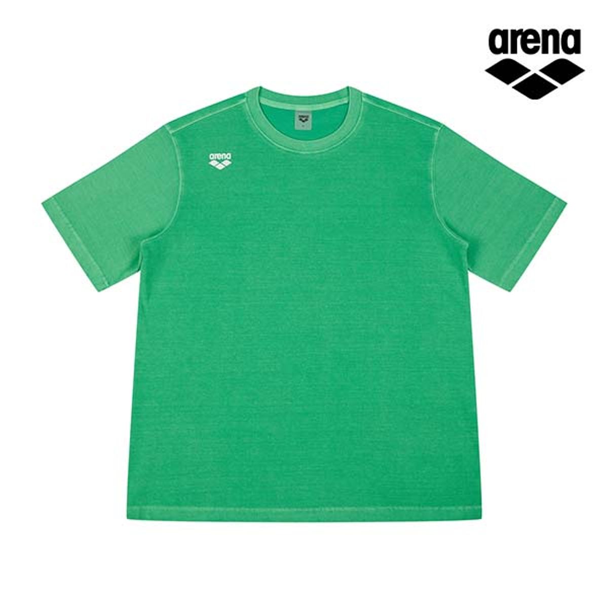 아레나(ARENA) 에이징 반팔티셔츠 S4MC1RT07GRN