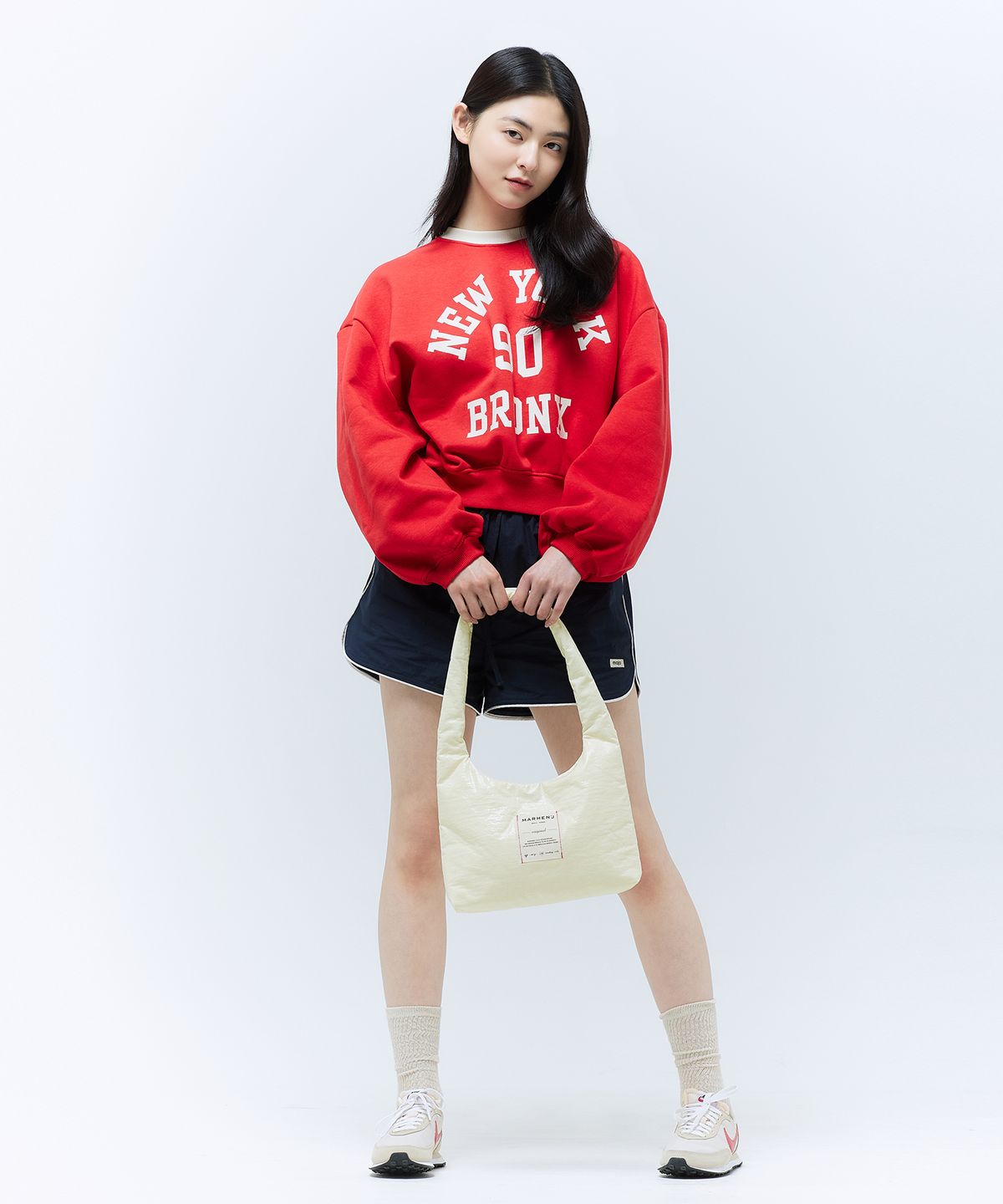 마르헨제이(MARHEN.J) 듀 나일론 미니 숄더백
