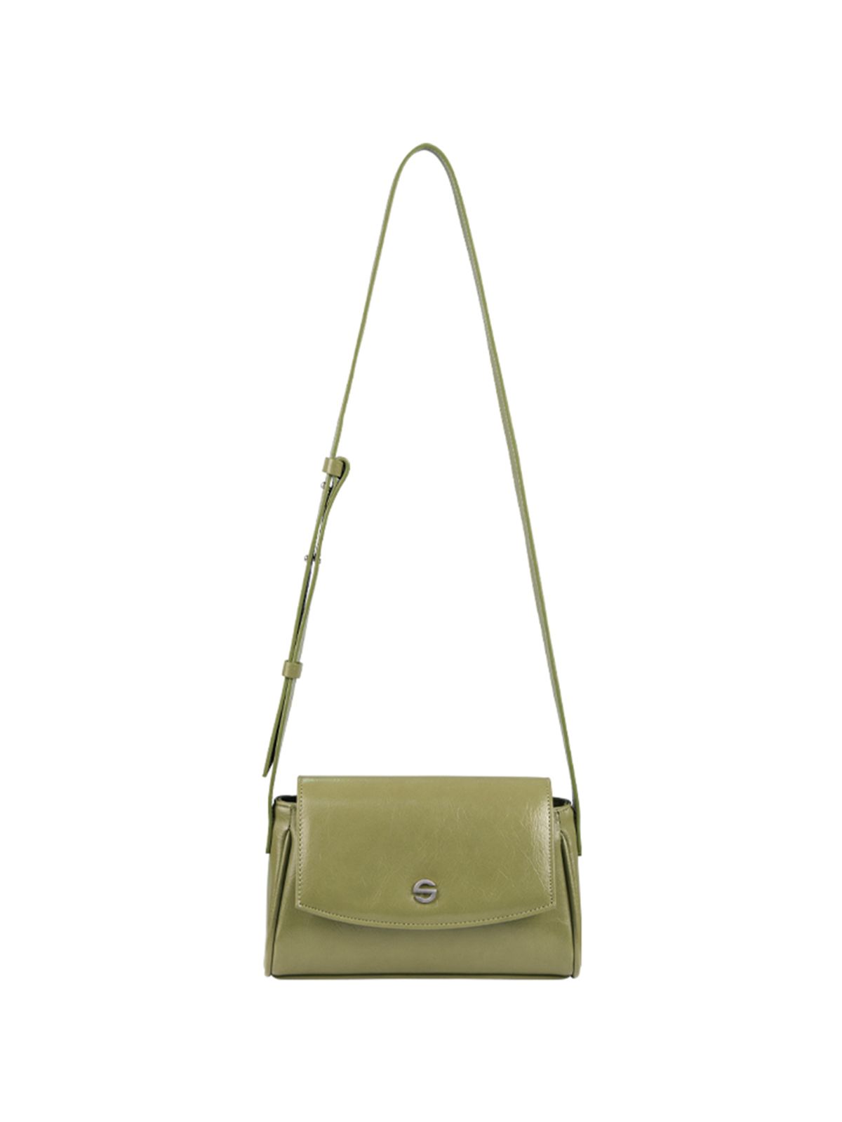 세미코드(SEMICODE) capture bag micro - crinkle olive