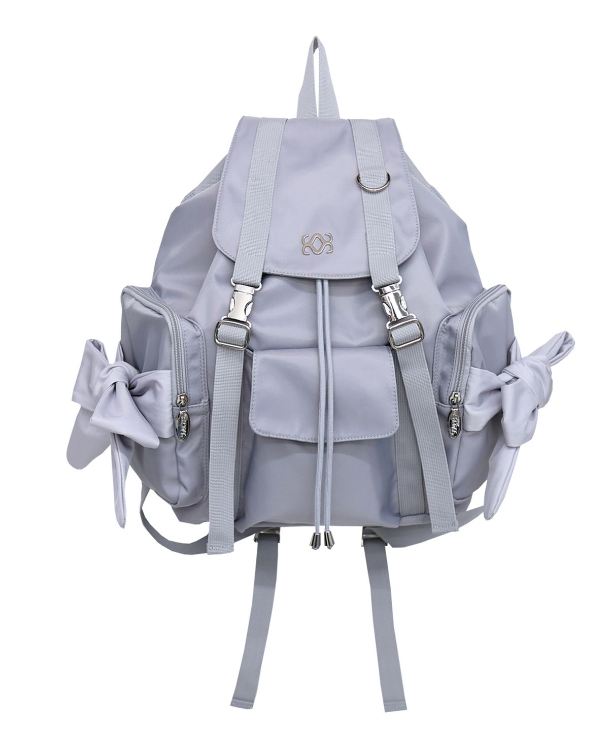 시월107(SIWL107) Bow Backpack (Lavender)