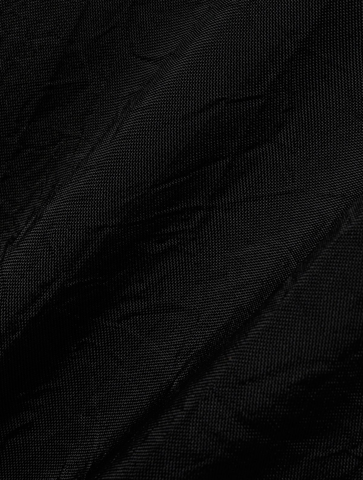 노이어(NOIRER) 크링클 멀티 포켓 하프 셔츠 (블랙)