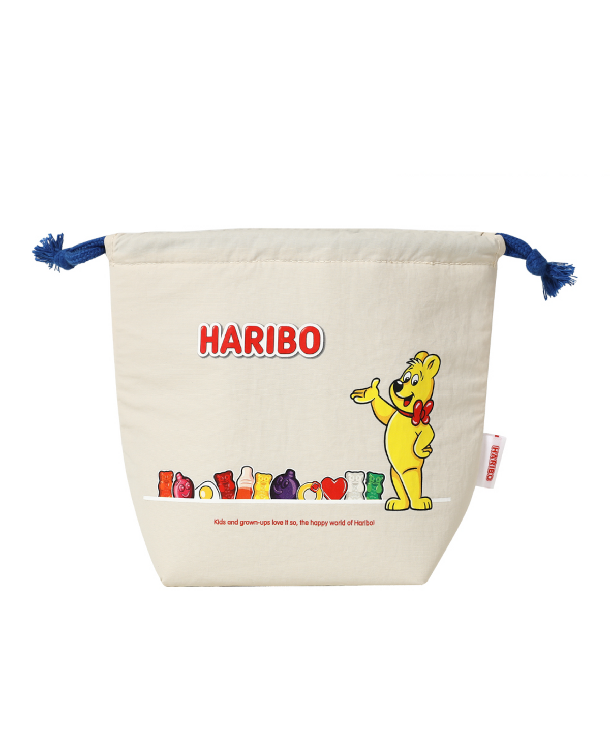 하리보(HARIBO) 2단 도시락 파우치 (2컬러)