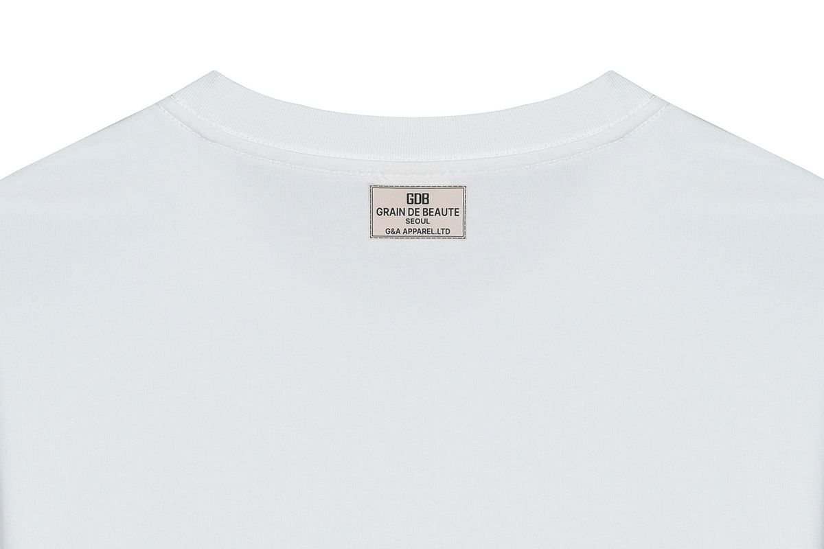 그랭드보떼(GRAIN DE BEAUTE) NEO T-SHIRT 02 [WHITE]