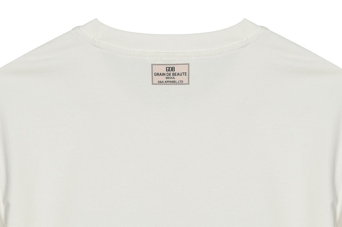 그랭드보떼(GRAIN DE BEAUTE) NEO T-SHIRT 02 [BEIGE]