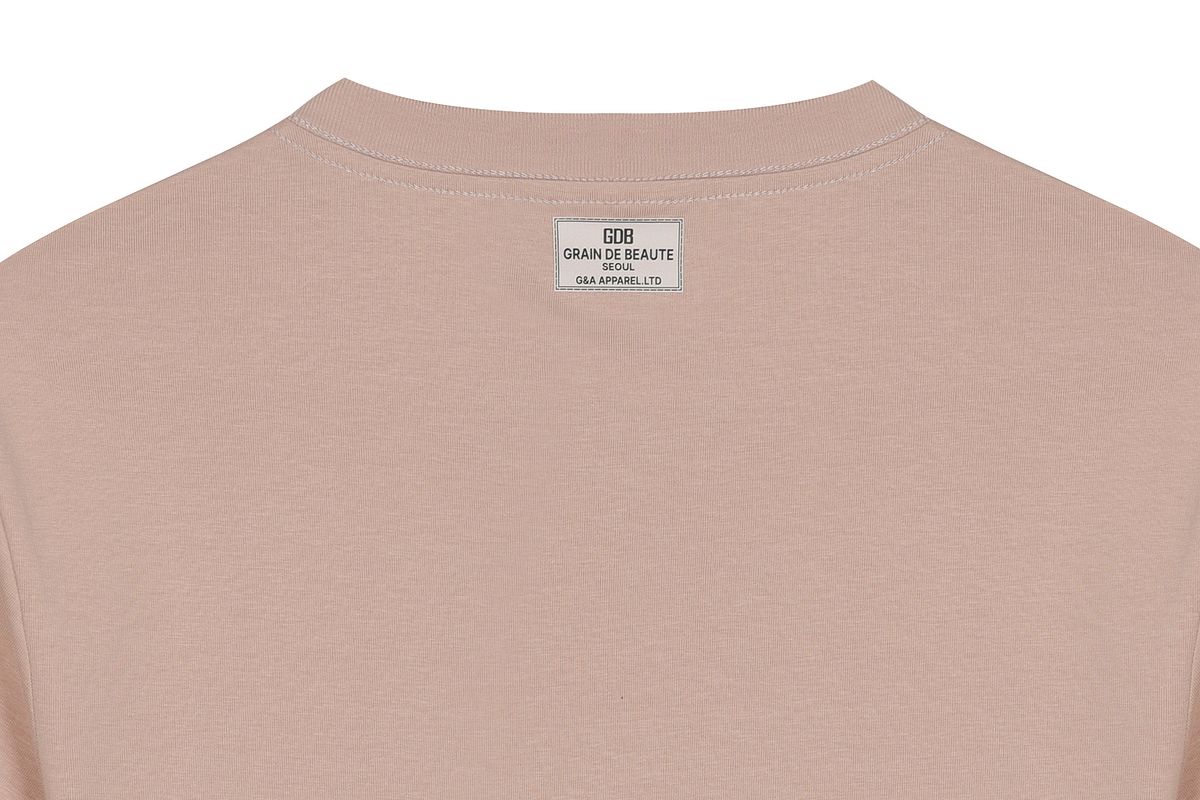 그랭드보떼(GRAIN DE BEAUTE) NEO T-SHIRT 02 [INDI PINK]