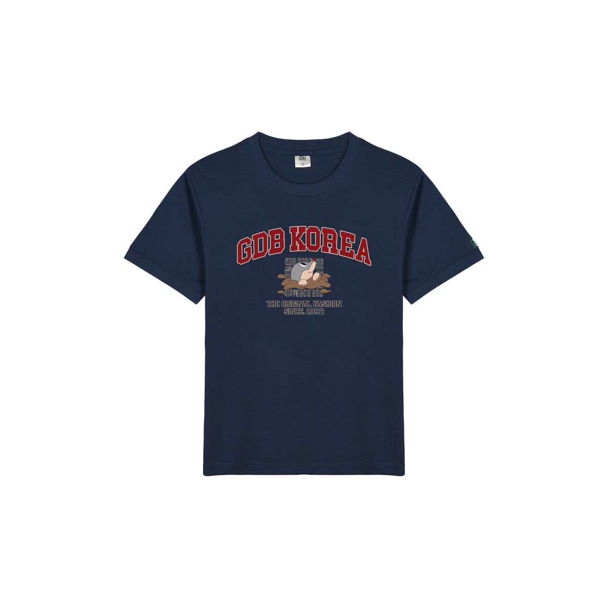 그랭드보떼(GRAIN DE BEAUTE) NEO T-SHIRT 02 [NAVY]
