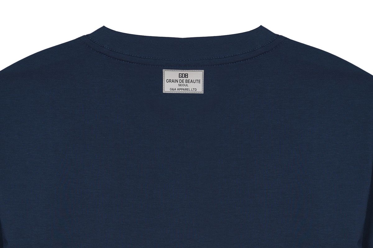 그랭드보떼(GRAIN DE BEAUTE) NEO T-SHIRT 02 [NAVY]