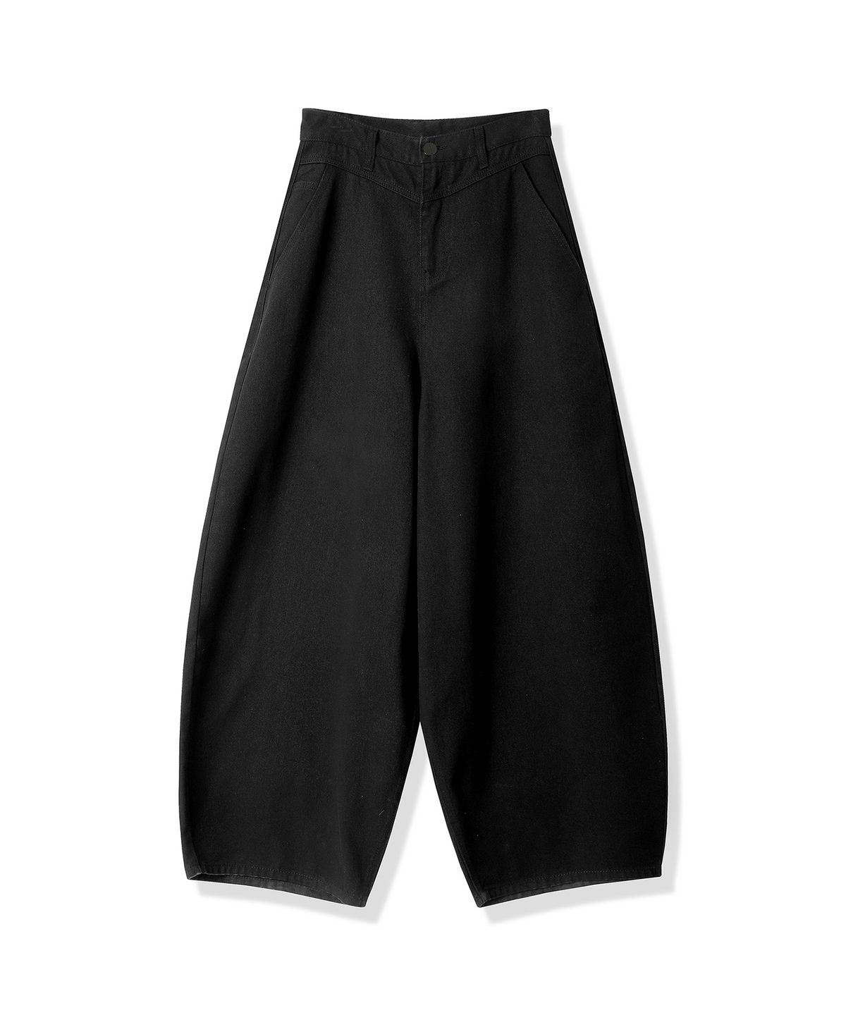 젠더스트(ZENDUST) Rothen Wide Denim Pants RED BLACK