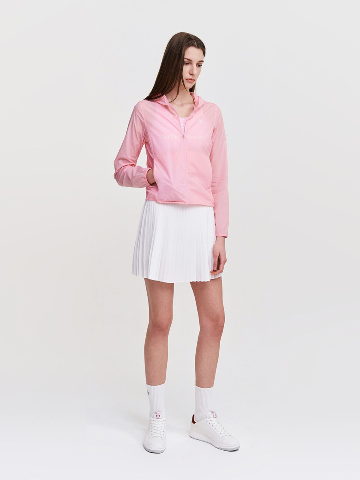 세르지오 타키니(SERGIO TACCHINI) W 에센셜 우븐 초경량 자켓
