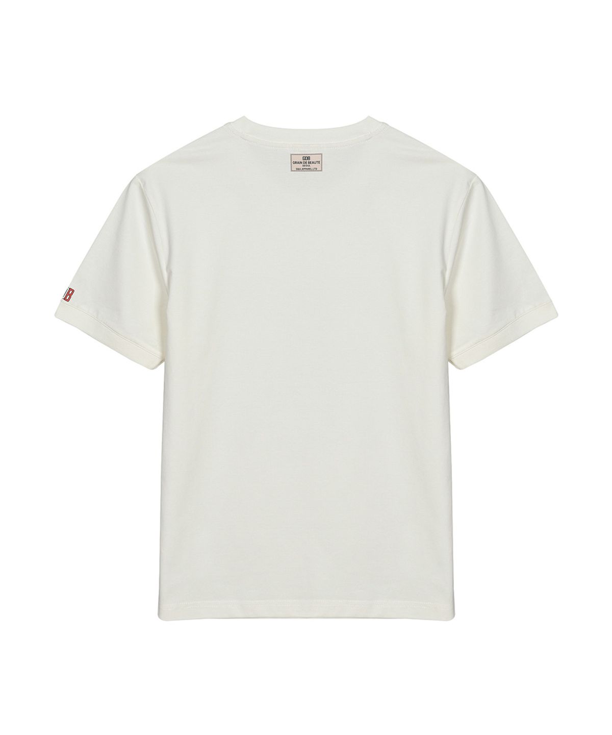 그랭드보떼(GRAIN DE BEAUTE) 1992 SIGNATURE T-SHIRT [BEIGE]