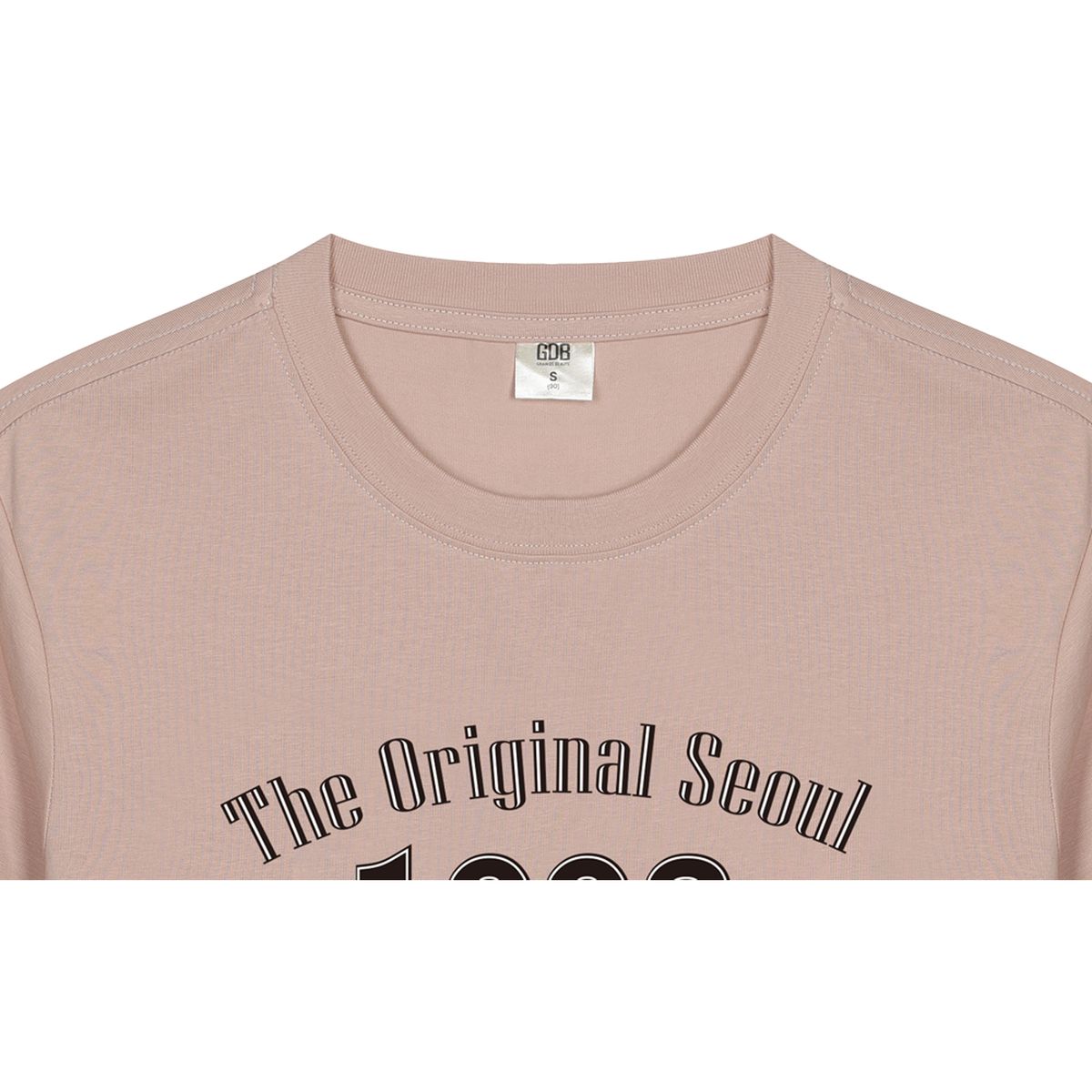 그랭드보떼(GRAIN DE BEAUTE) 1992 SIGNATURE T-SHIRT [INDI PINK]