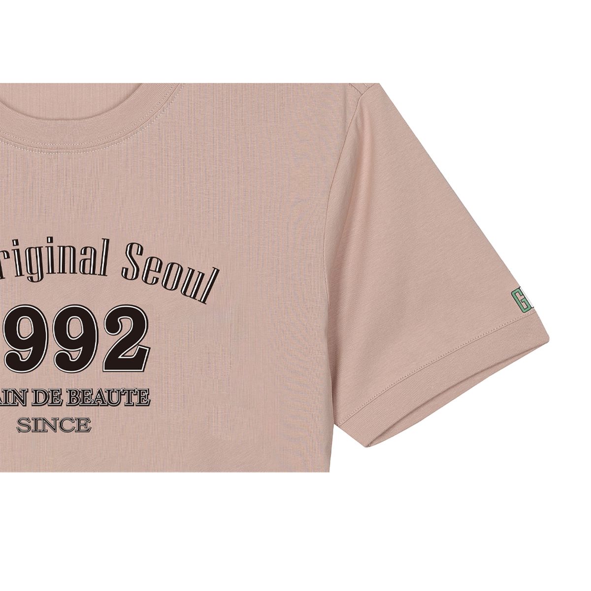 그랭드보떼(GRAIN DE BEAUTE) 1992 SIGNATURE T-SHIRT [INDI PINK]