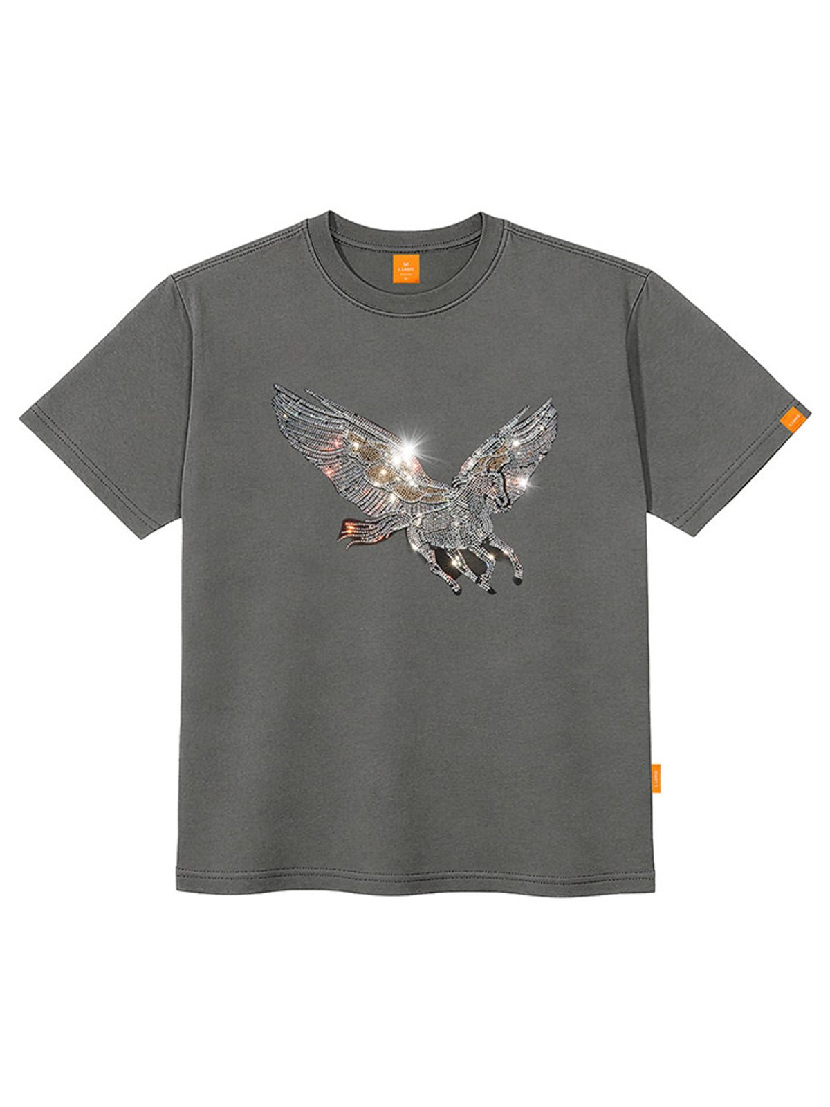 엘라모(LLAMO) 큐빅말 반팔티셔츠 남녀공용 빅사이즈 S~4XL